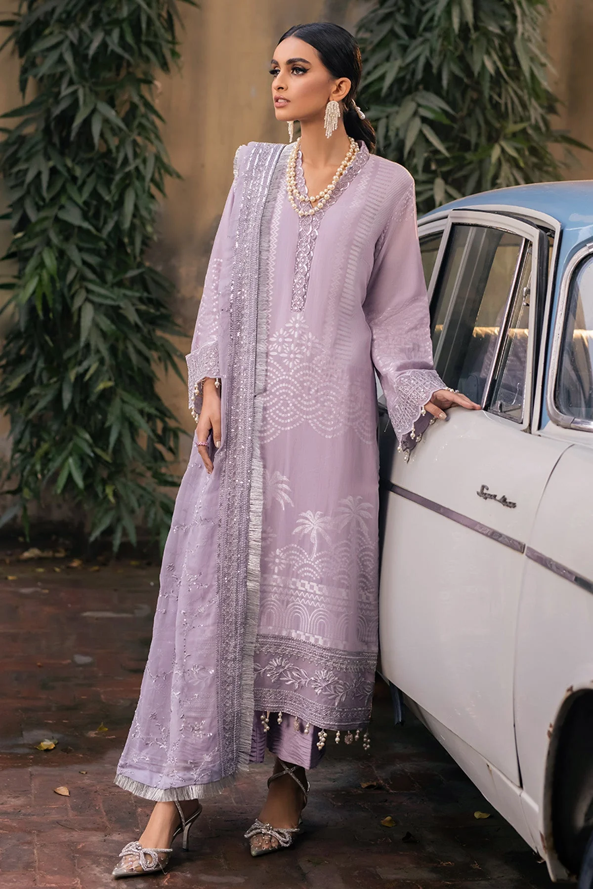 Nureh Maya Jacquard Slub Lawn Collection – NJ-47 - Image 5