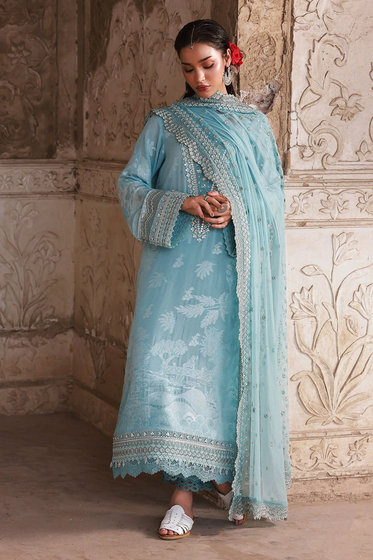 Nureh Maya Lawn Jacquard – NJ-102 - Image 4
