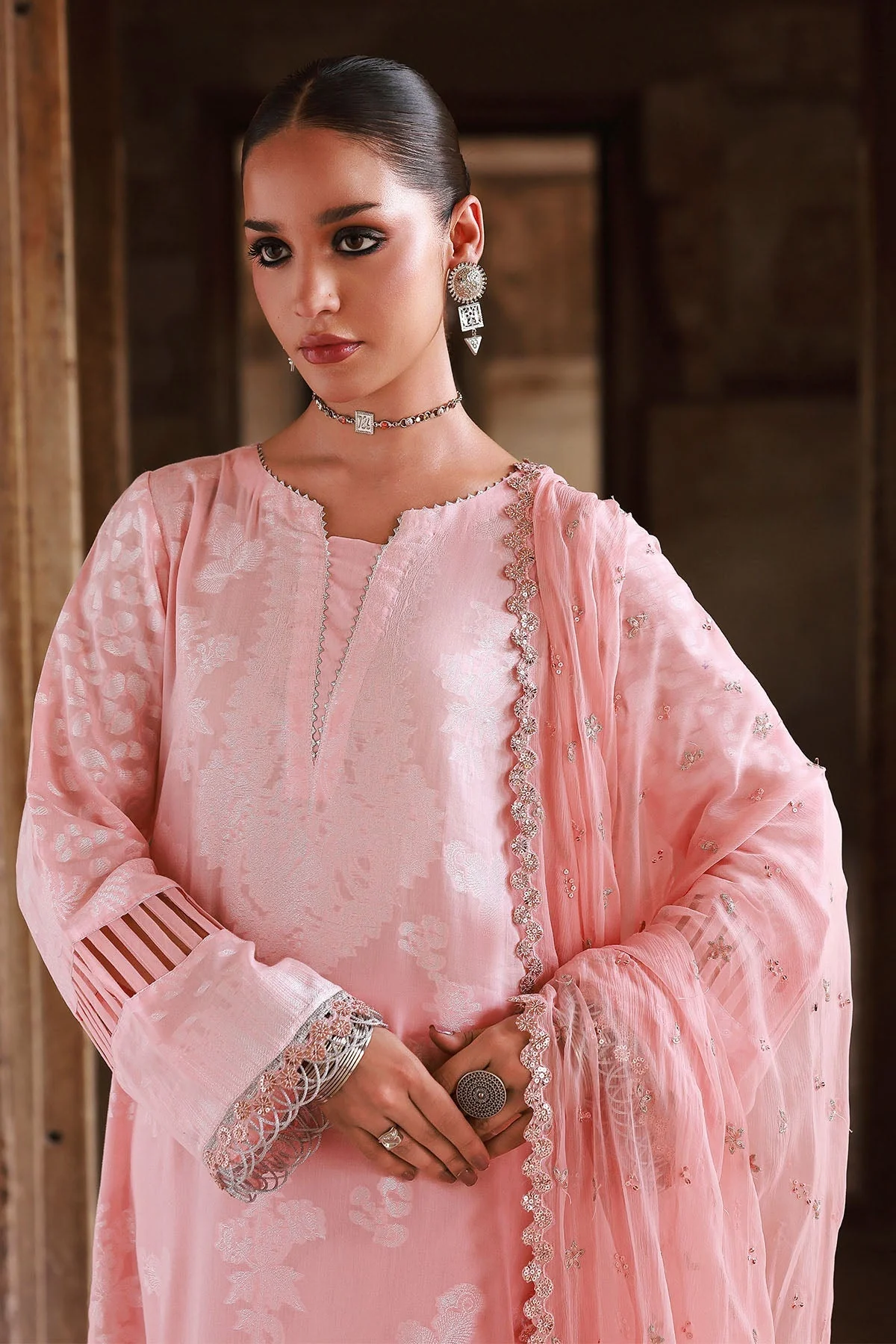 Nureh Maya Lawn Jacquard – NJ-103 - Image 4