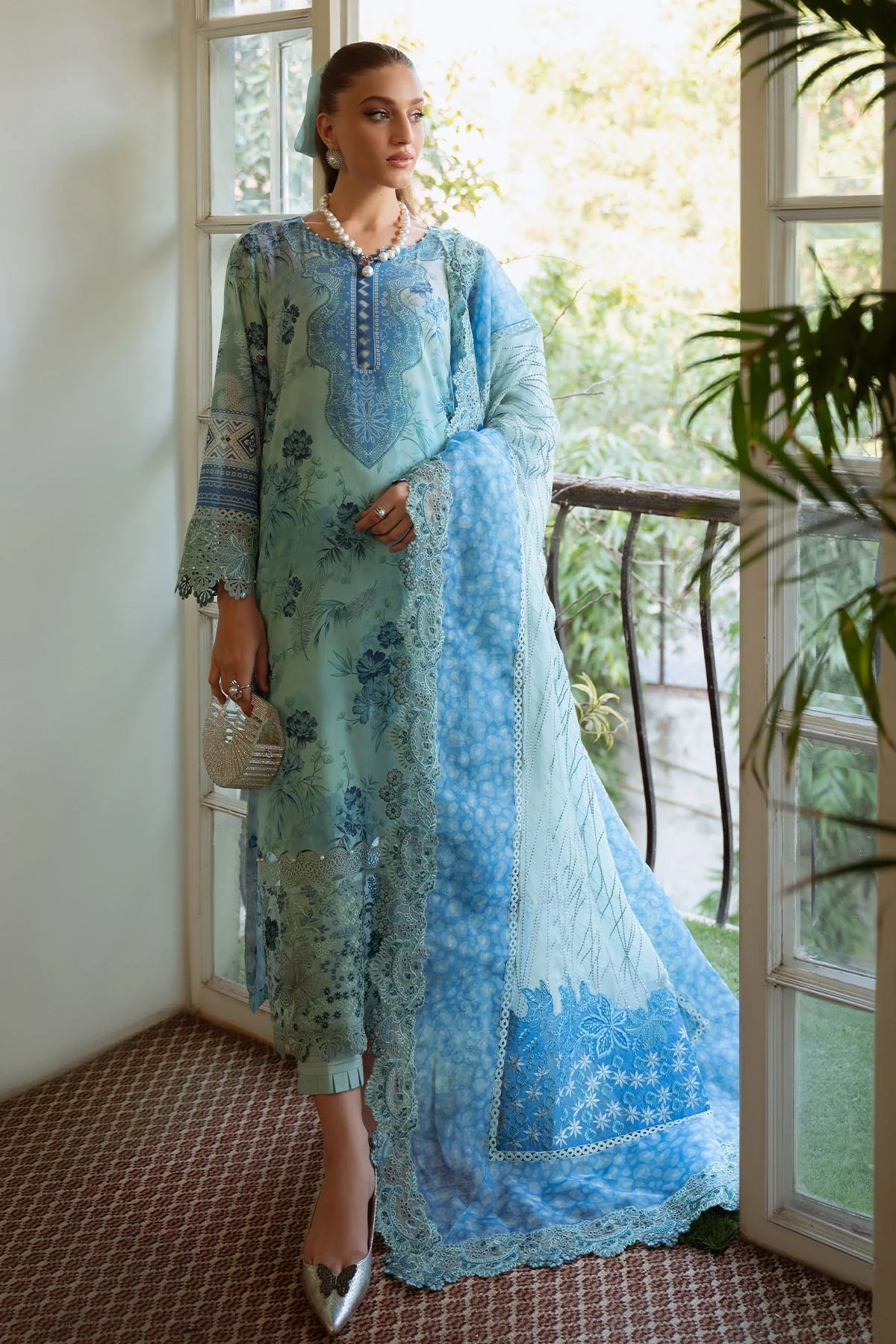 Nureh Maya Swiss Lawn – NS-152 - Image 3