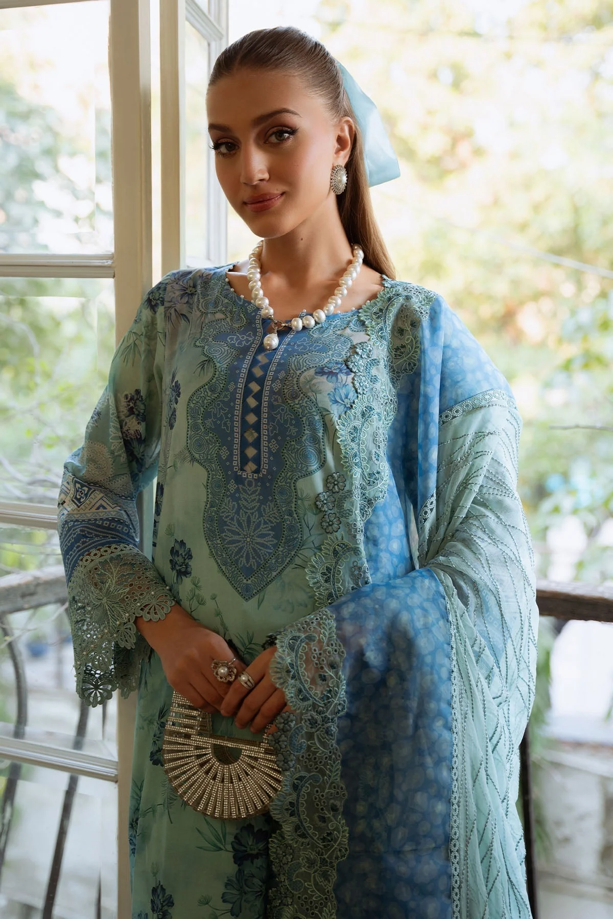 Nureh Maya Swiss Lawn – NS-152 - Image 5