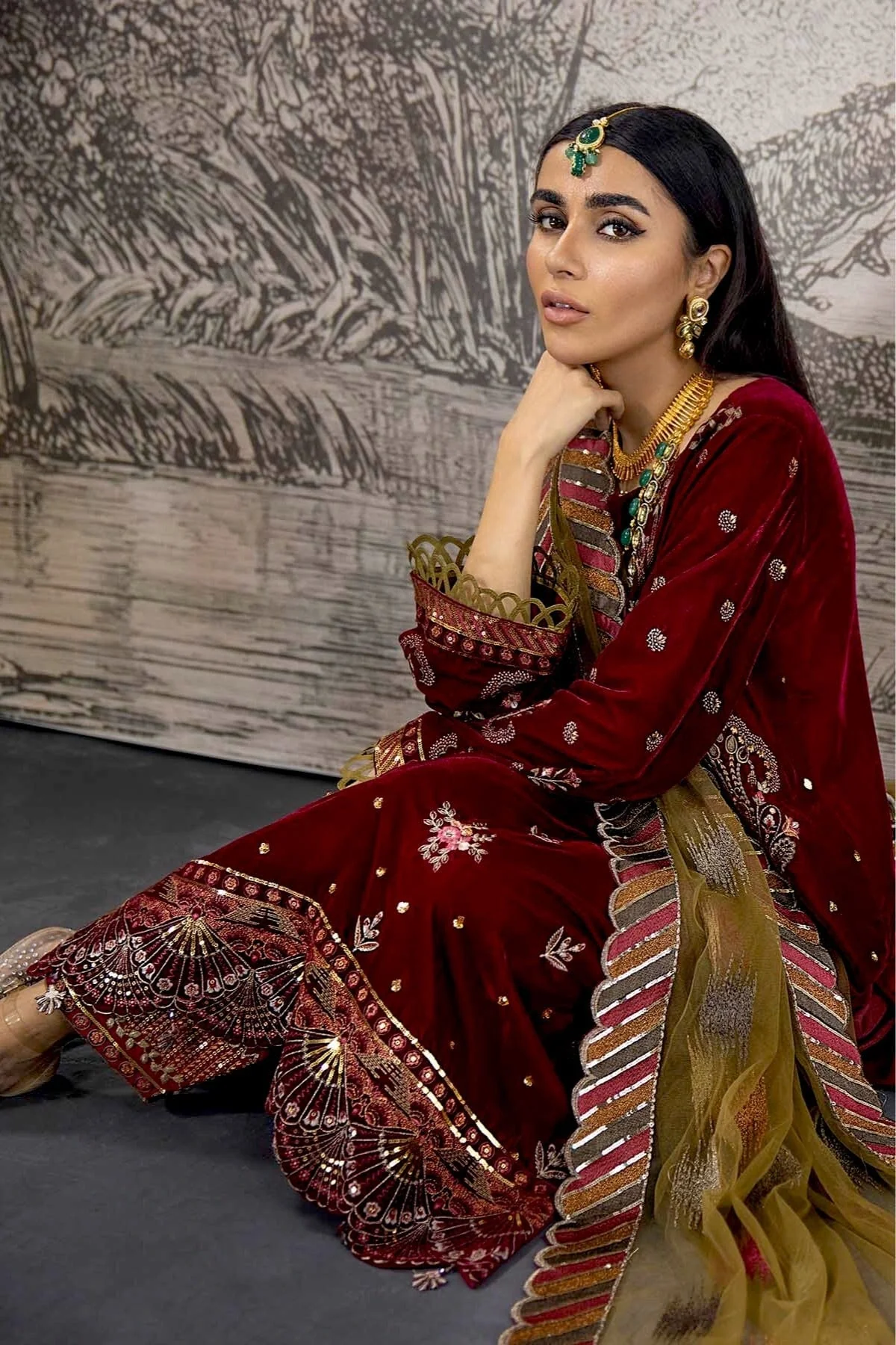 Nureh Maya Velvet Collection '21 – Rose Love - Image 8