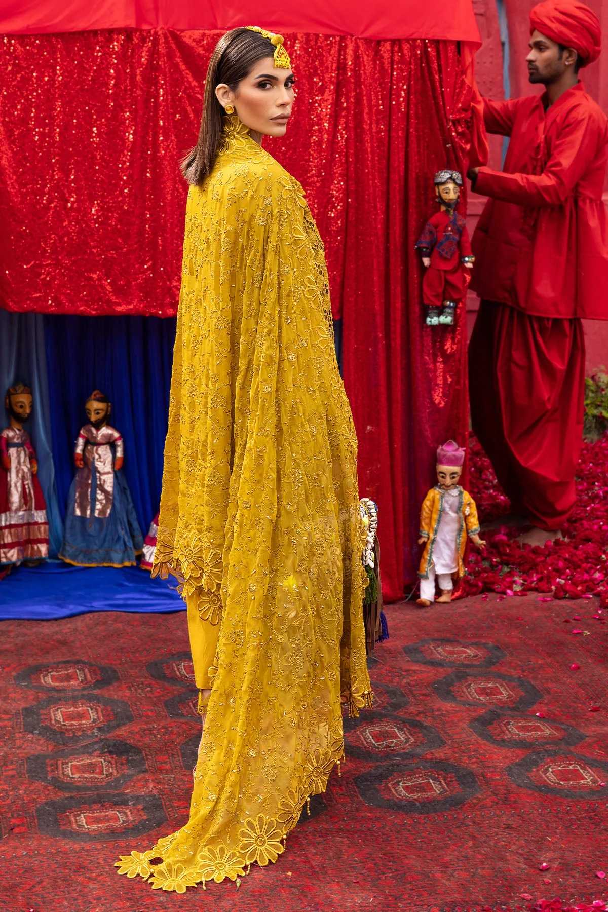 Nureh Mela Eid Festive Lawn Collection – NDS-100 - Image 6