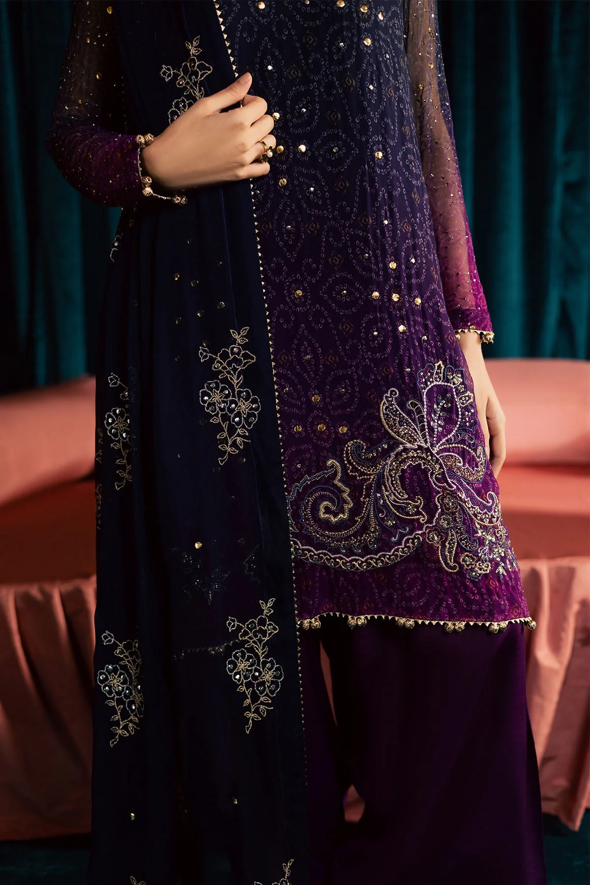 Nureh Mukeshkari Chiffon Formals – MK-23 - Image 4