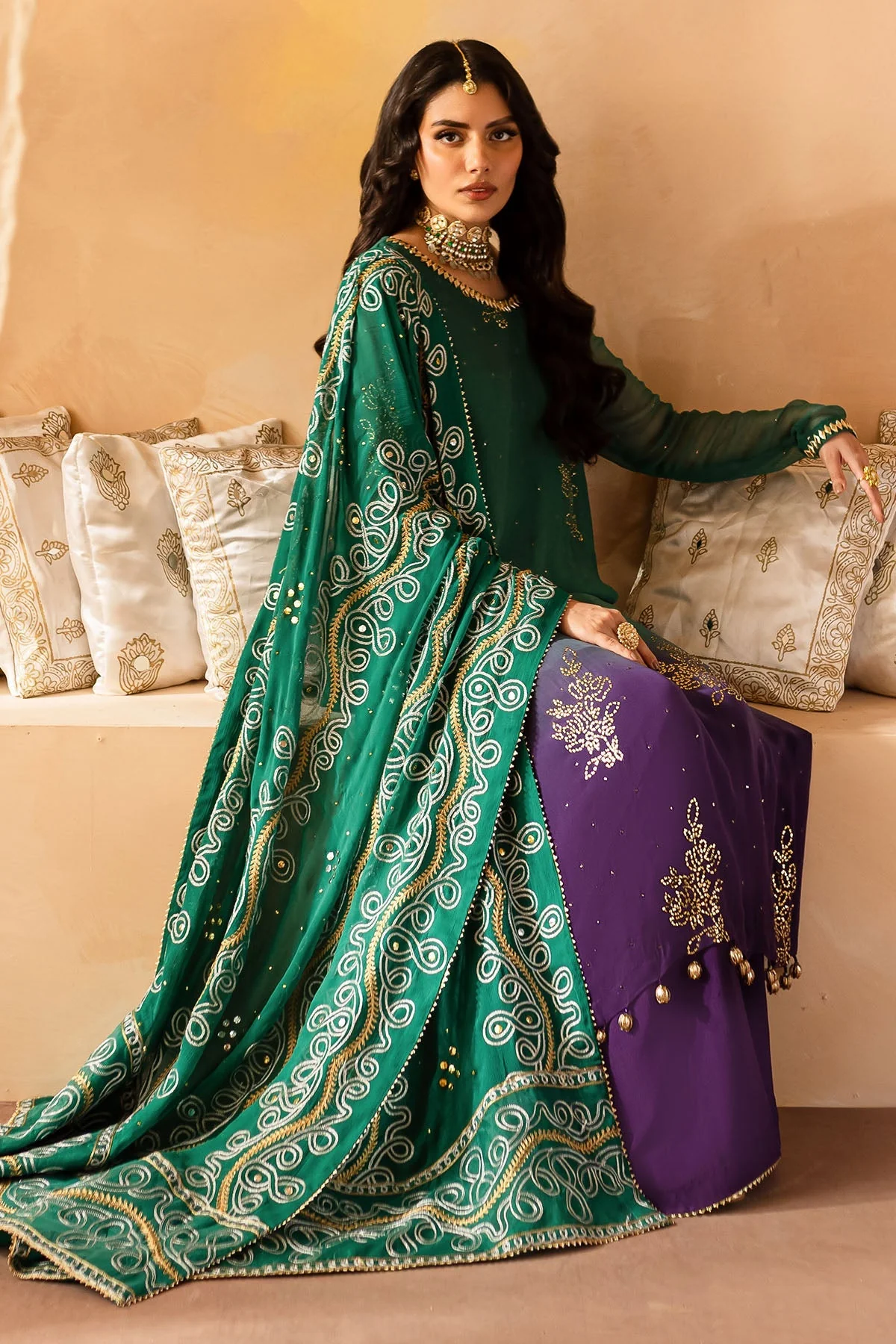 Nureh Mukeshkari Luxury Chiffon Formals – MK-01 - Image 5