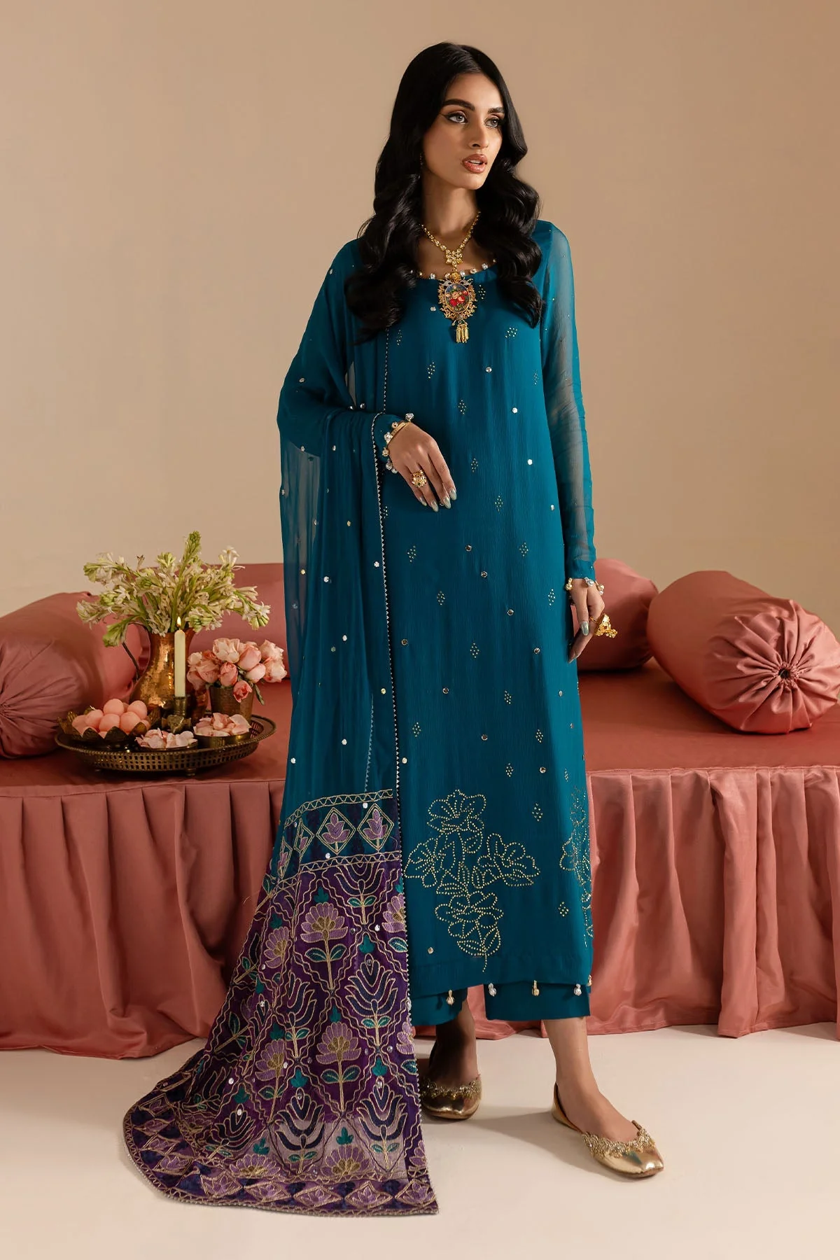 Nureh Mukeshkari Luxury Chiffon Formals – MK-10 - Image 5