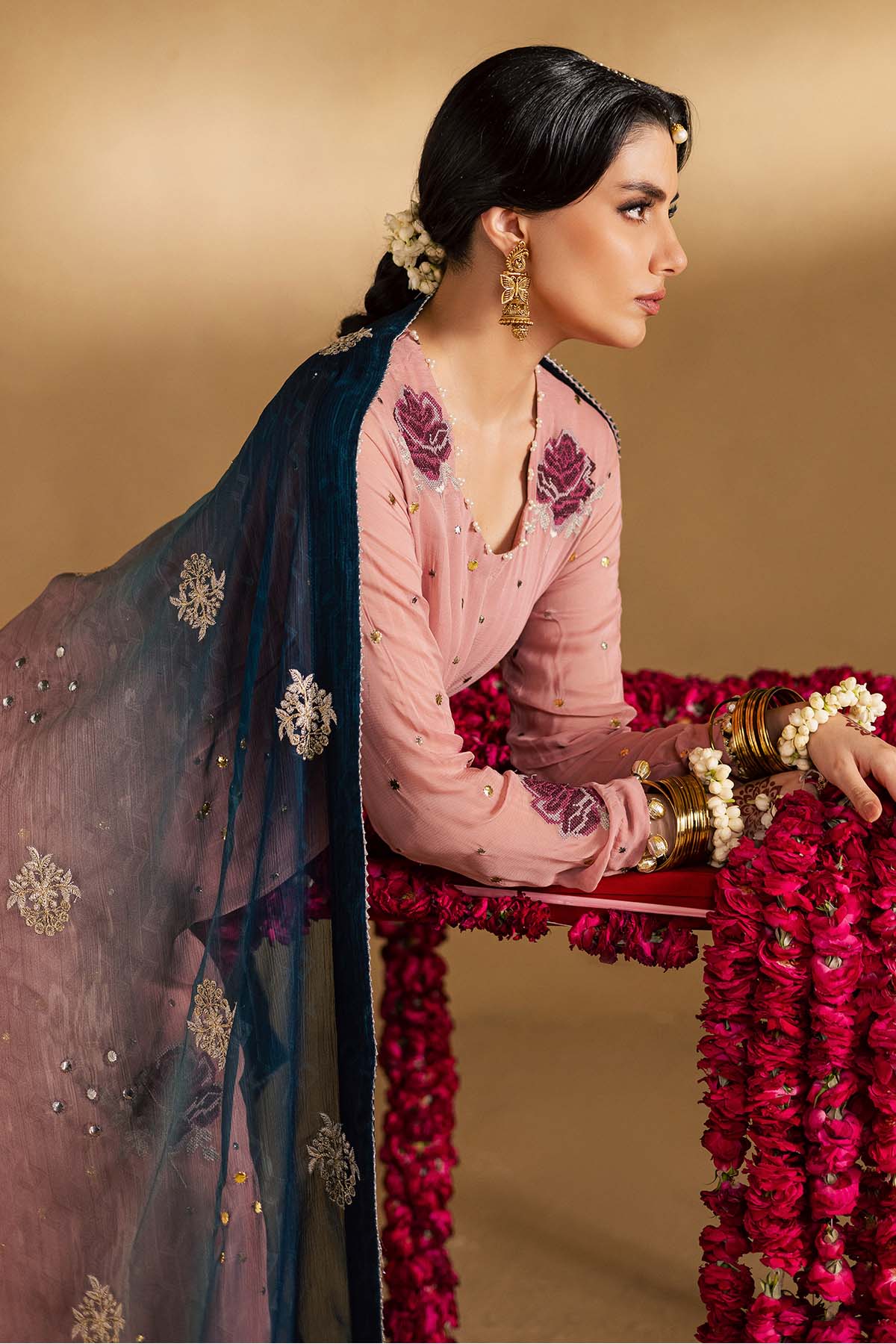 Nureh Mukeshkari Luxury Chiffon Formals – MK-14 - Image 6