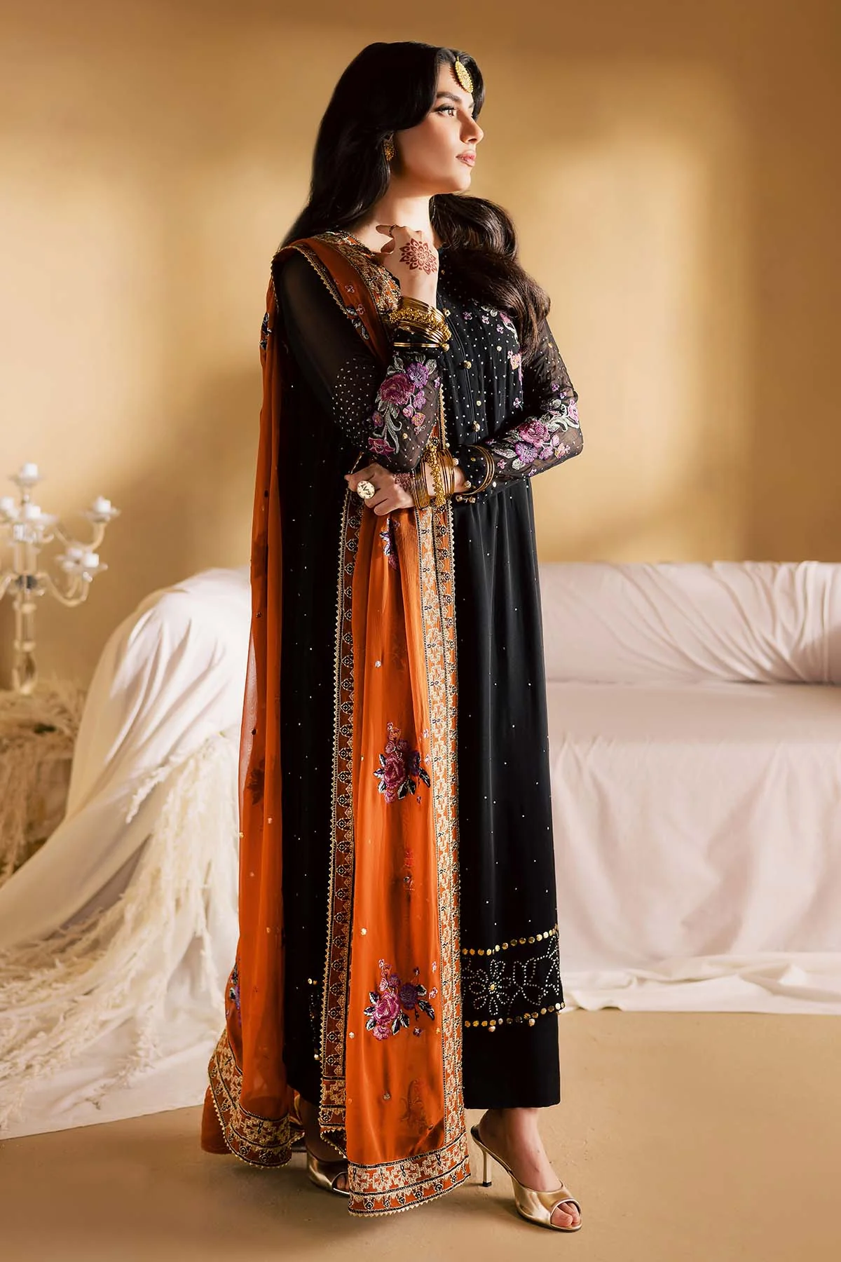 Nureh Mukeshkari Luxury Chiffon Formals – MK-18 - Image 5