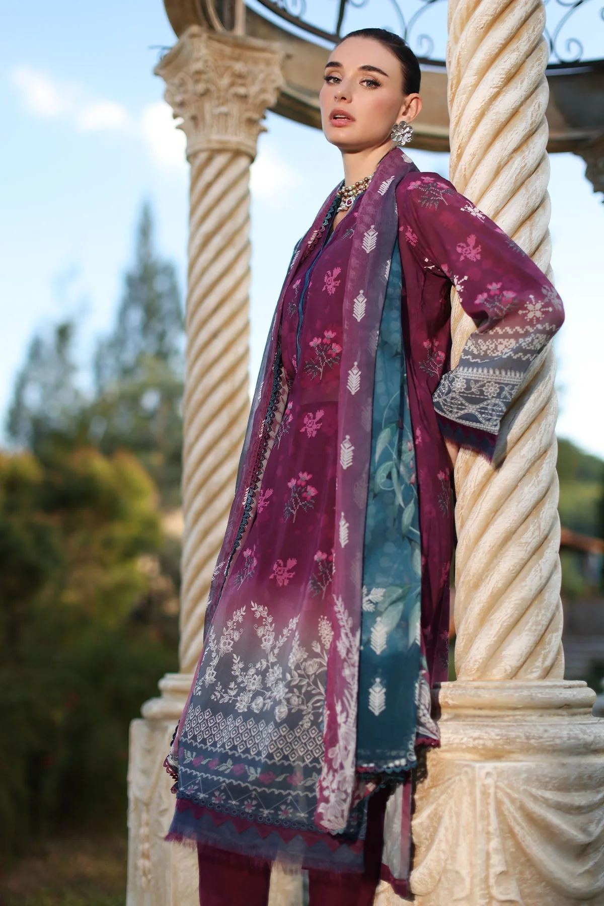 Nureh Signature Lawn Prints – SP-197 - Image 3