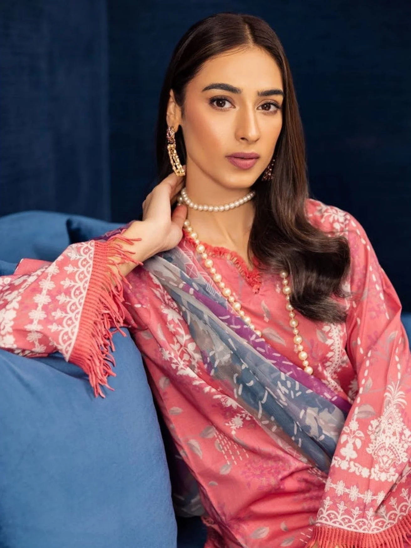 Nureh Signature Prints Lawn Collection – SP-57 - Image 4