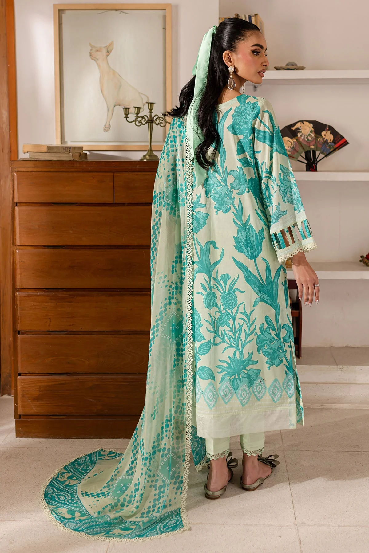 Nureh Signature Prints Lawn – SP-143 - Image 5