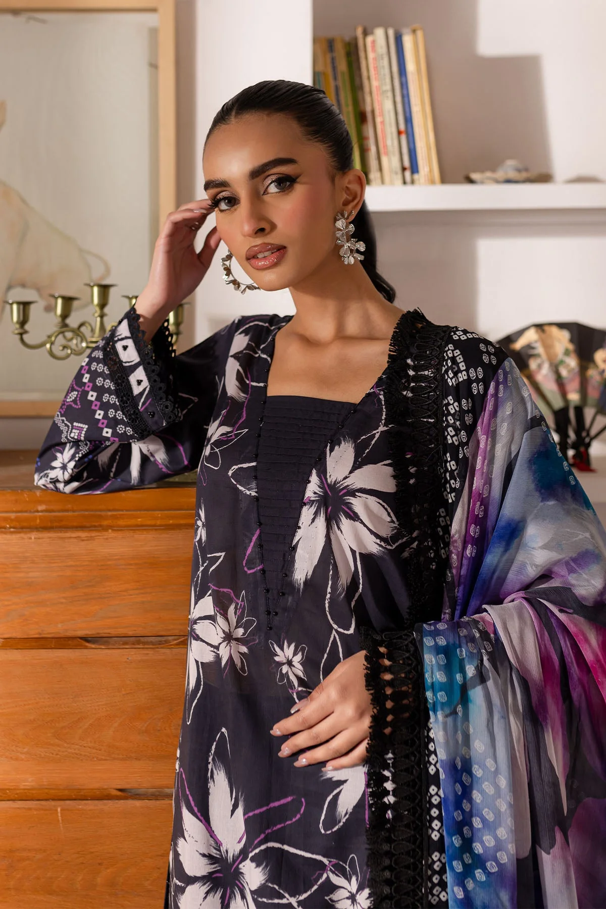 Nureh Signature Prints Lawn – SP-150 - Image 4