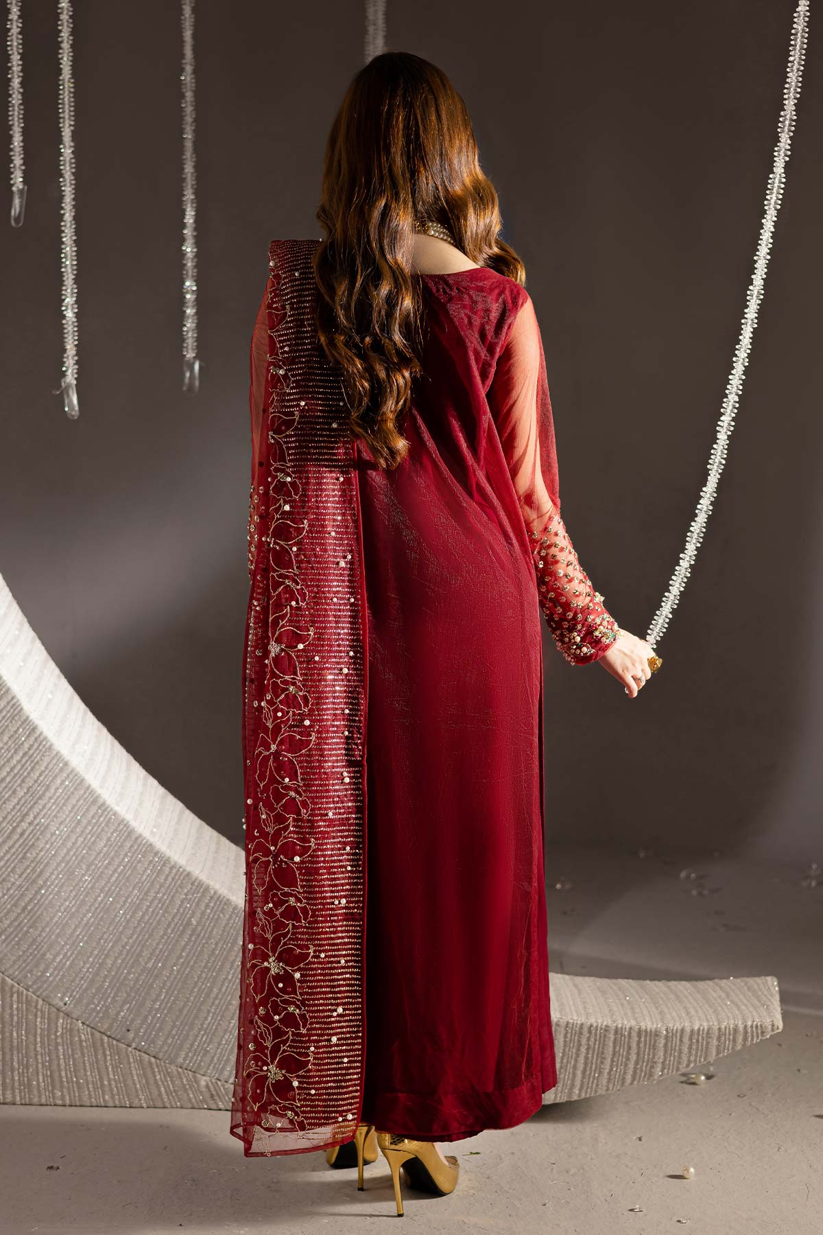 Nureh Tiny Twinkles RTW Stitched Formals – TW-21 - Image 7