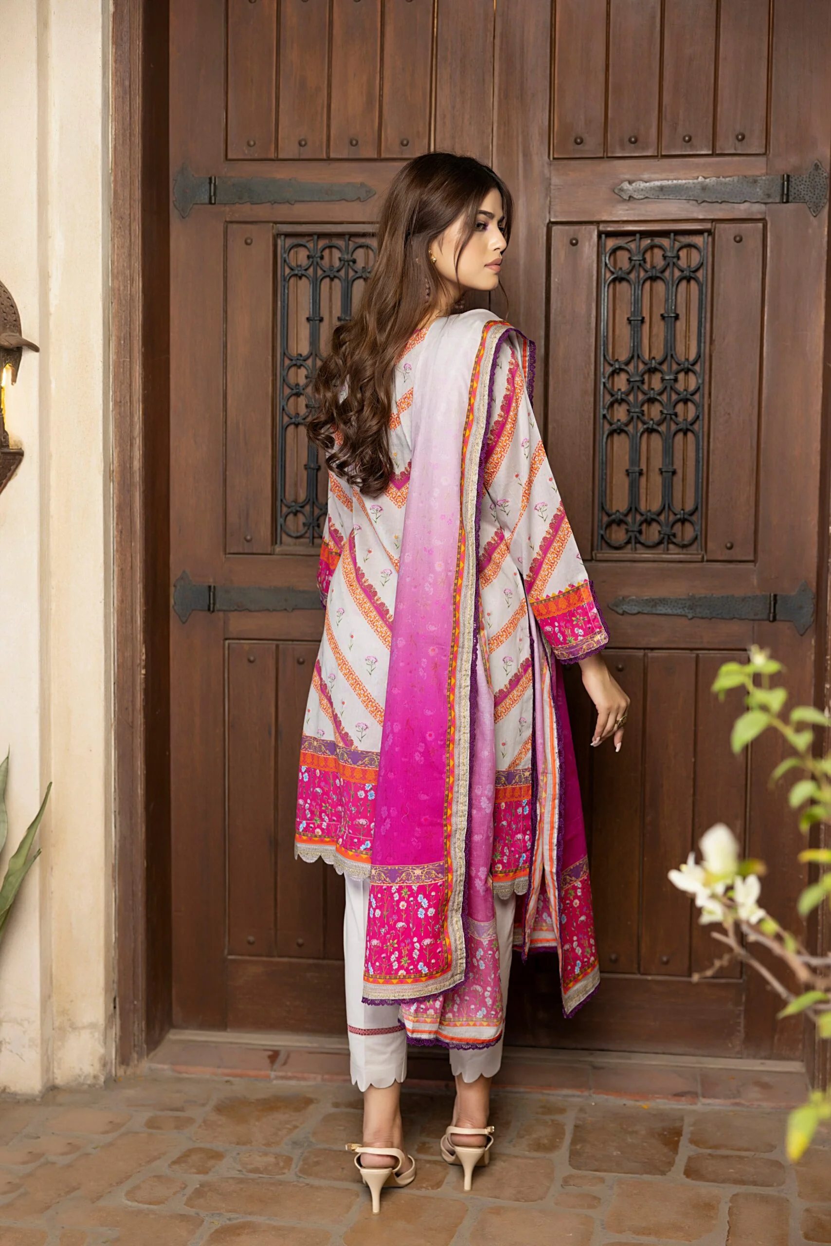 Orchid Printed Lawn Collection – OPL-13 - Image 6