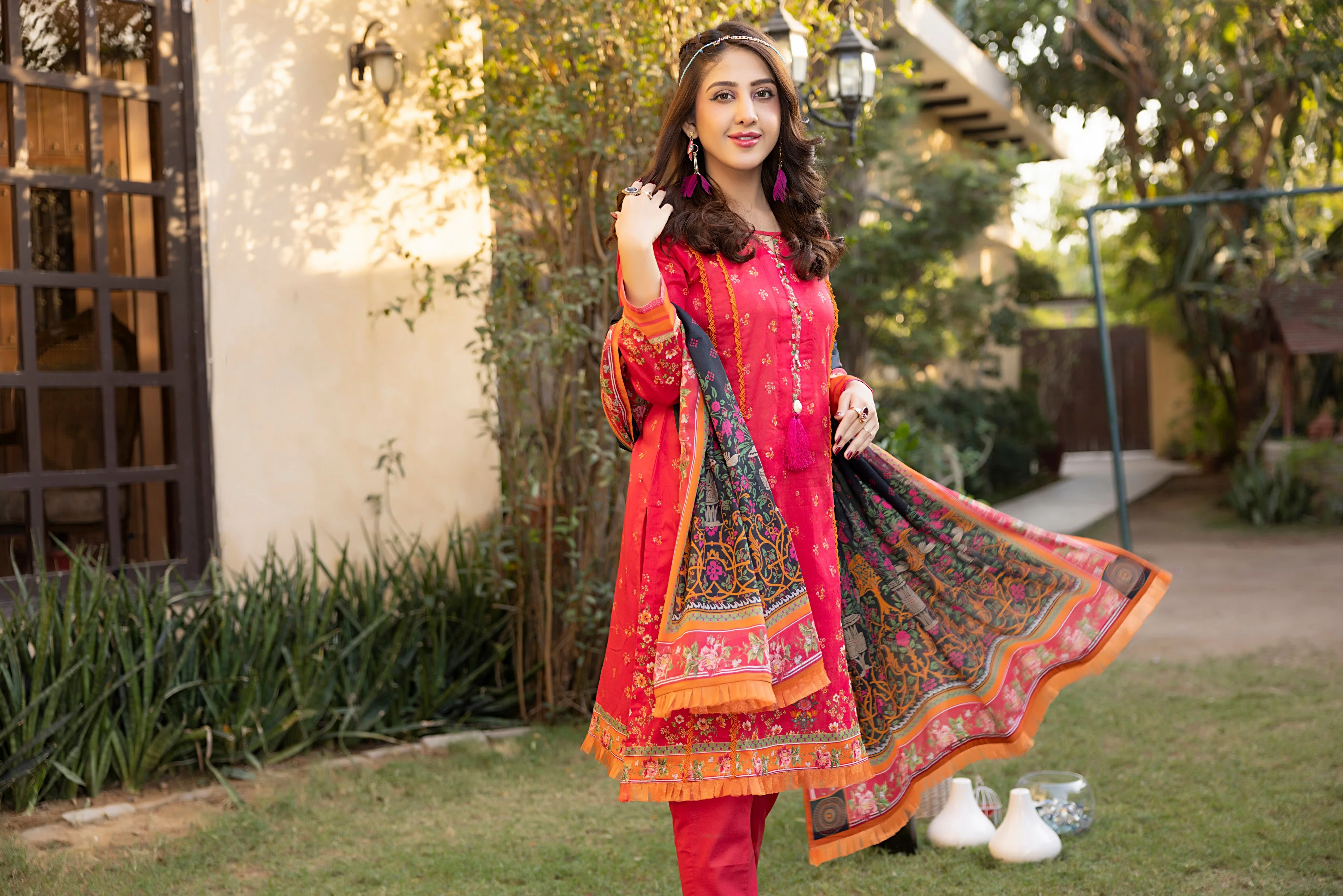 Orchid Printed Lawn Collection – OPL-2 - Image 3