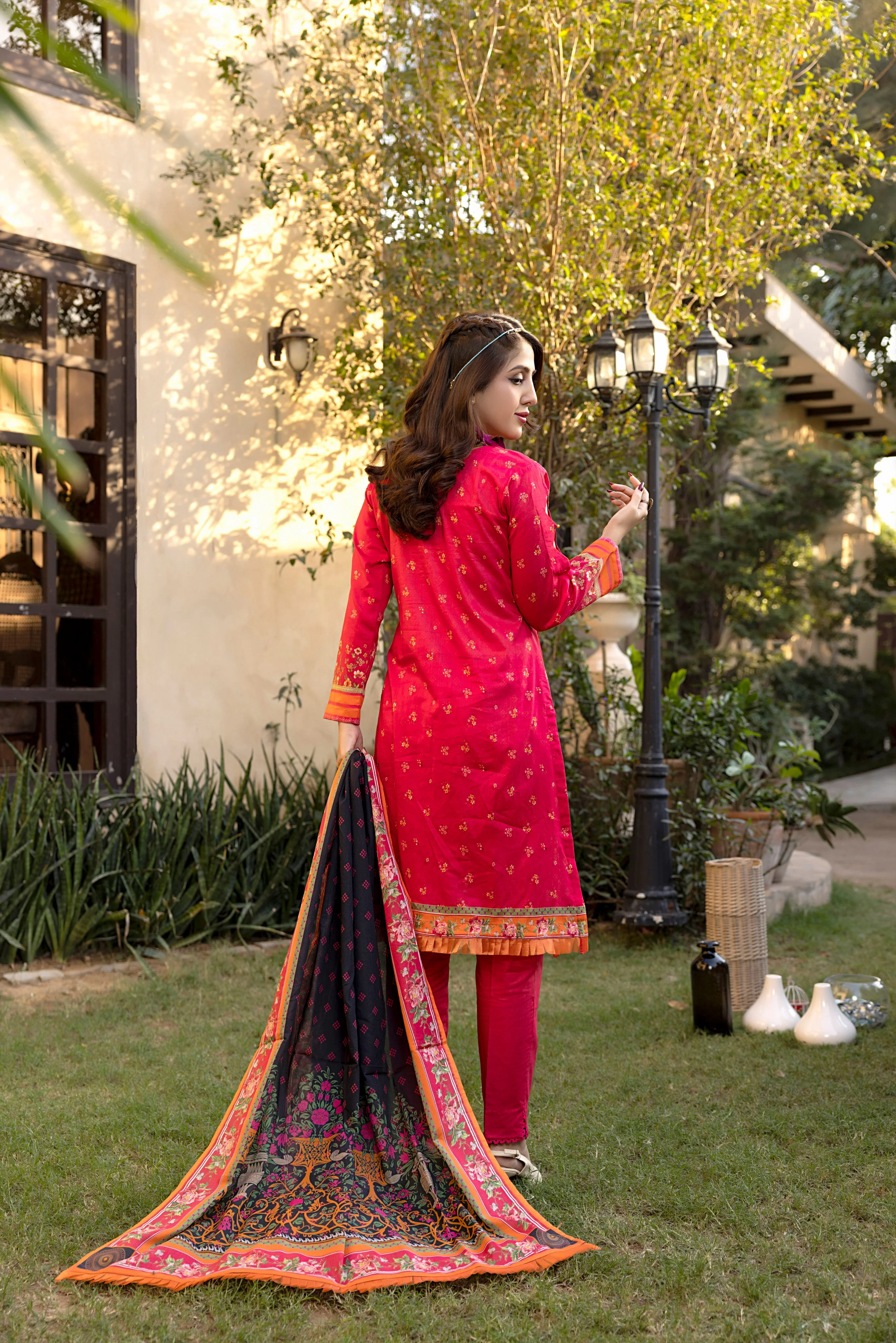 Orchid Printed Lawn Collection – OPL-2 - Image 6