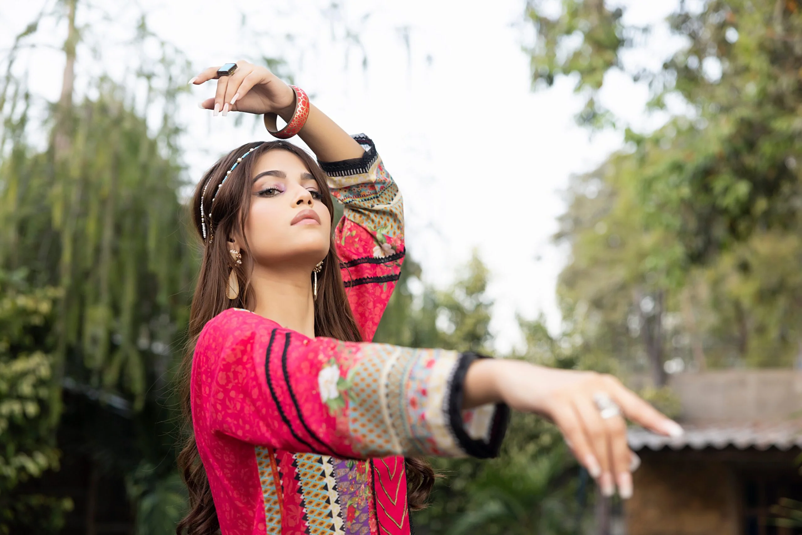 Orchid Printed Lawn Collection – OPL-5 - Image 3