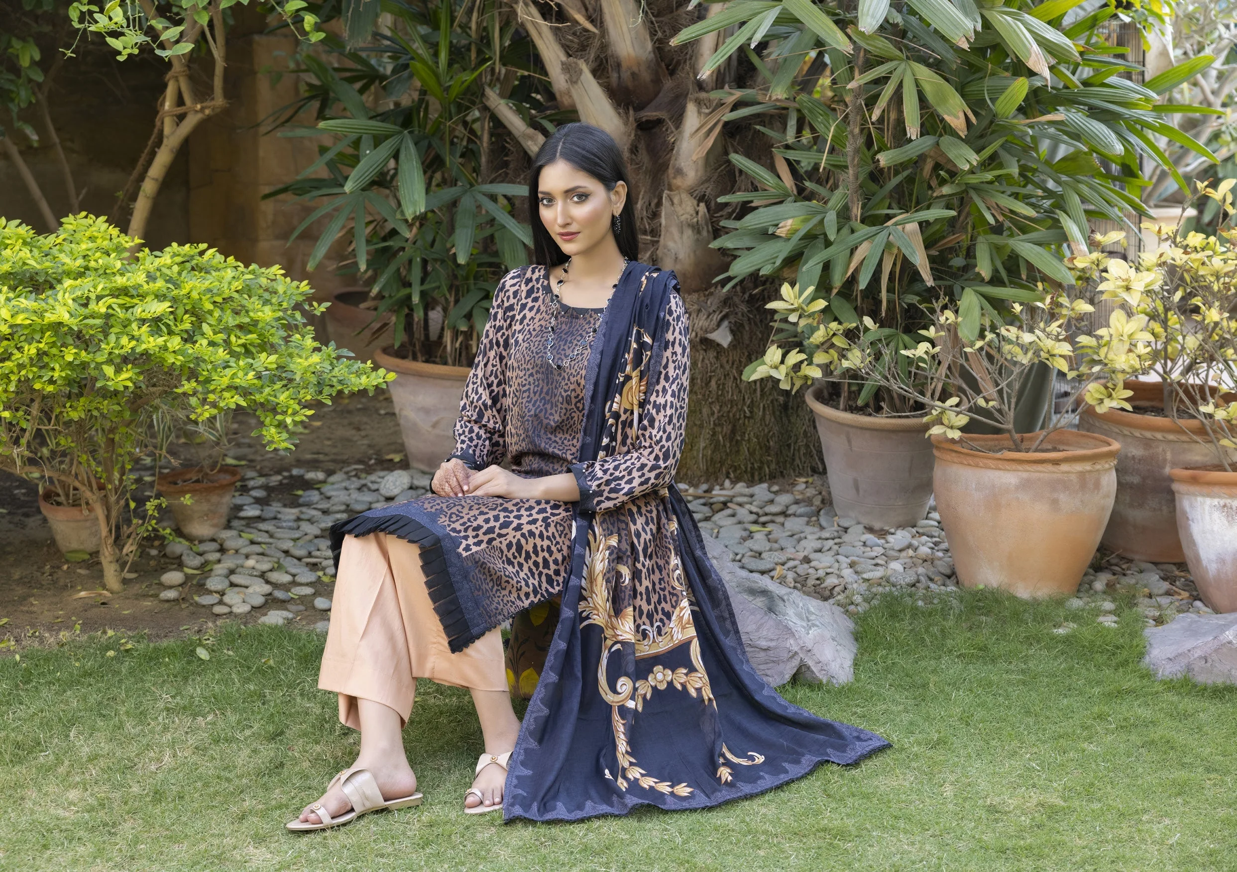 Orchid Separates Lawn Collection – Design 05 - Image 5