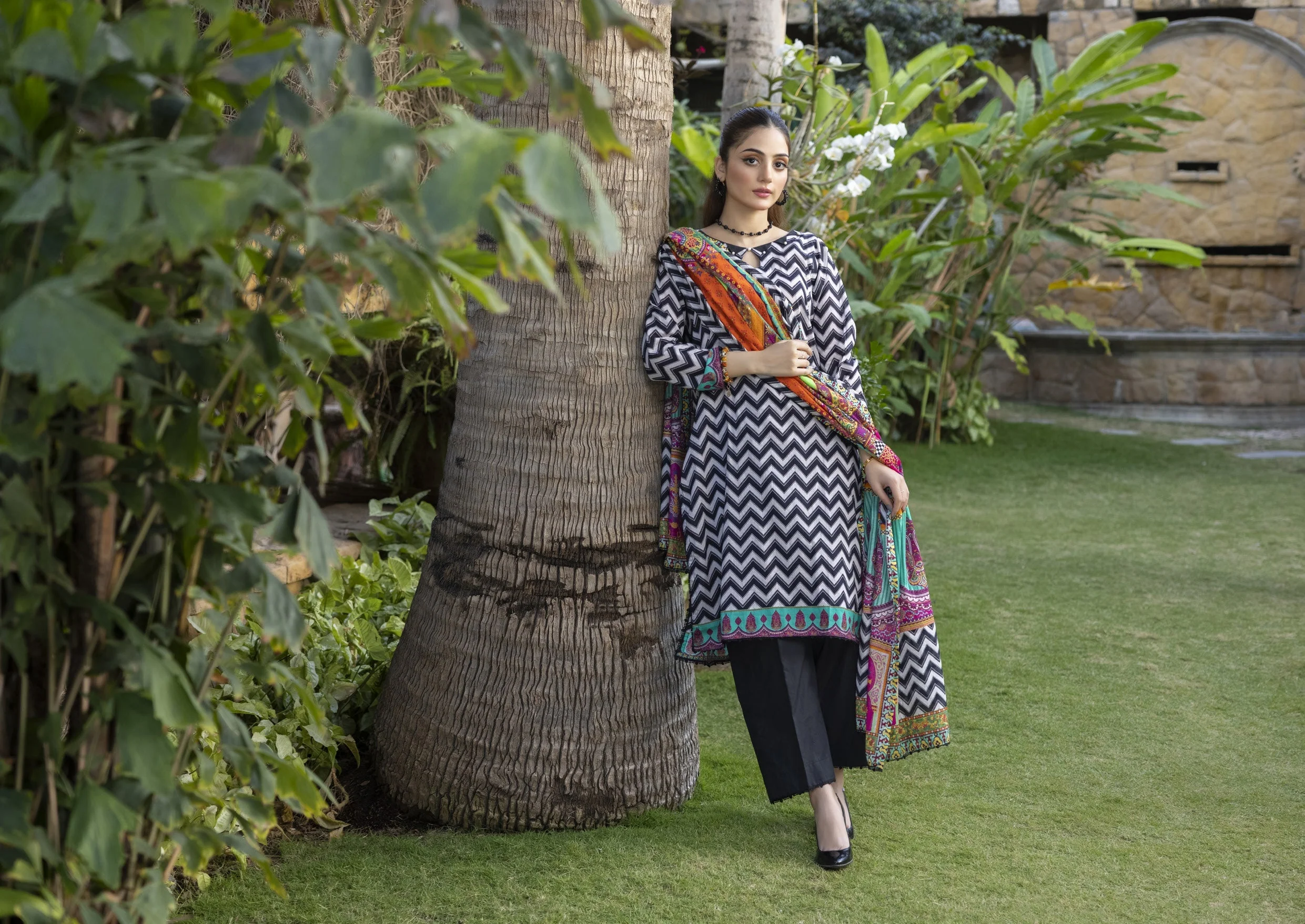 Orchid Separates Lawn Collection – Design 10 - Image 4