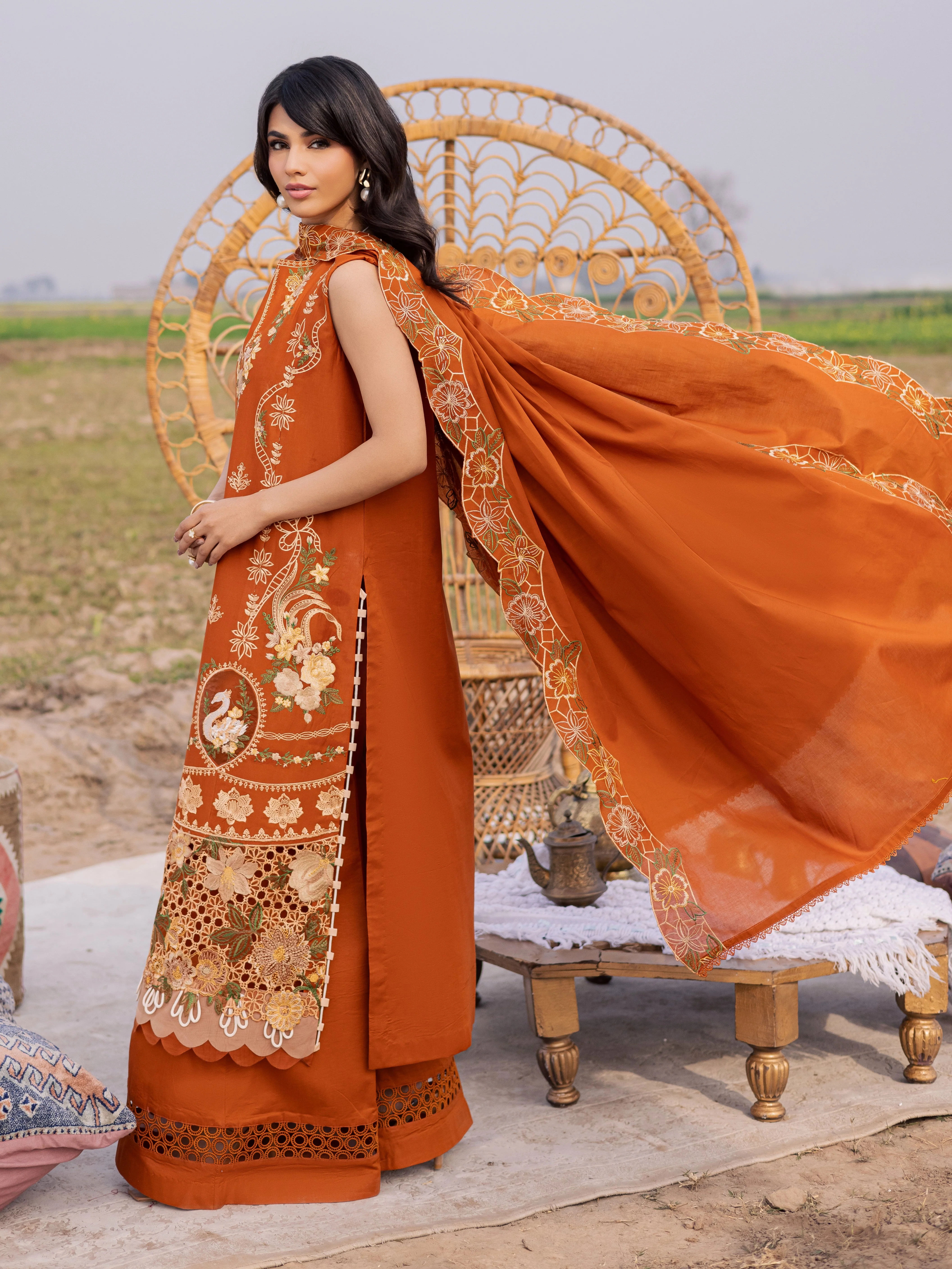 Parishay Dil-e-Raqsum Lawn – DQ-03 - Image 3