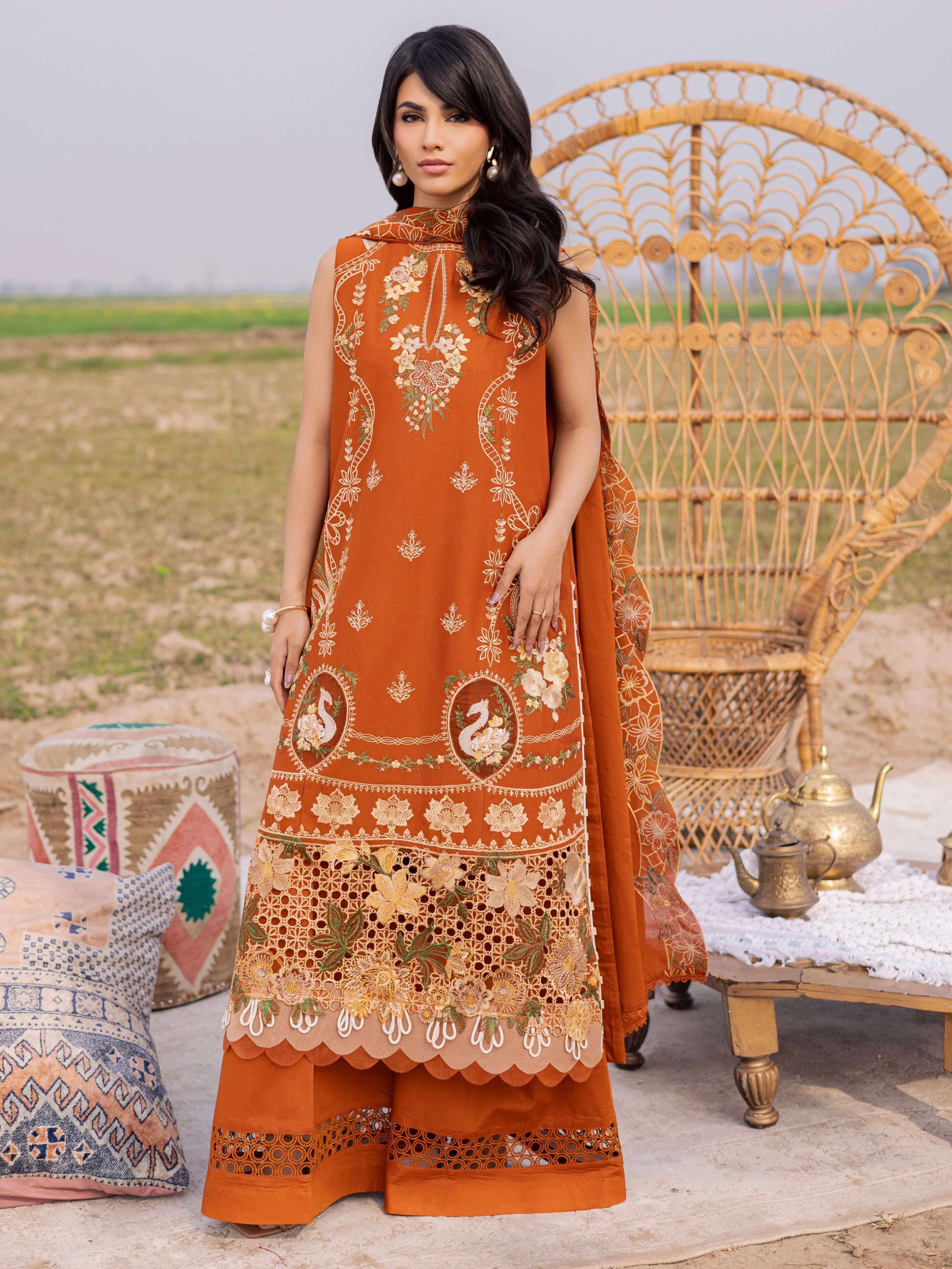 Parishay Dil-e-Raqsum Lawn – DQ-03 - Image 4