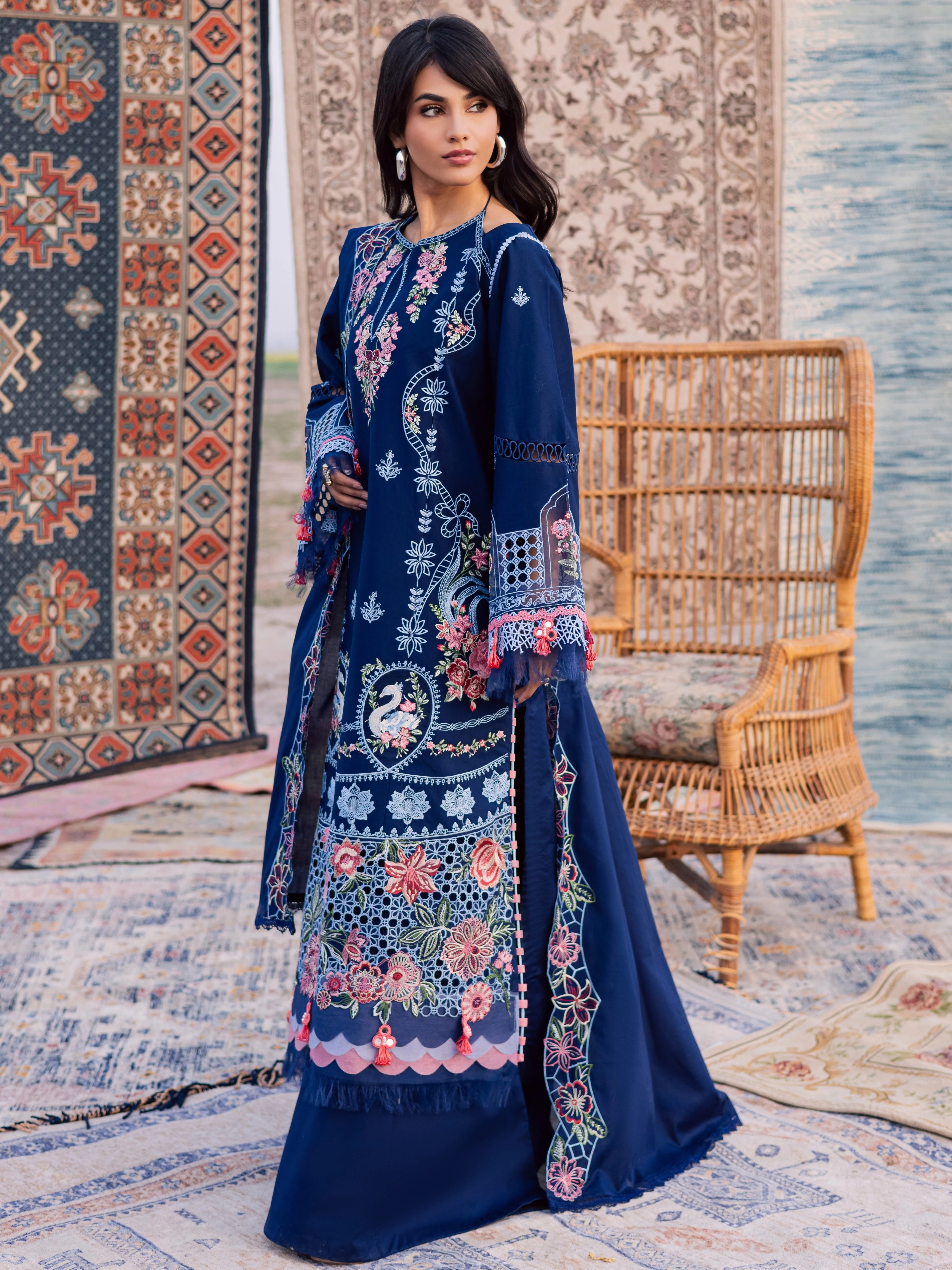 Parishay Dil-e-Raqsum Lawn – DQ-04 - Image 4