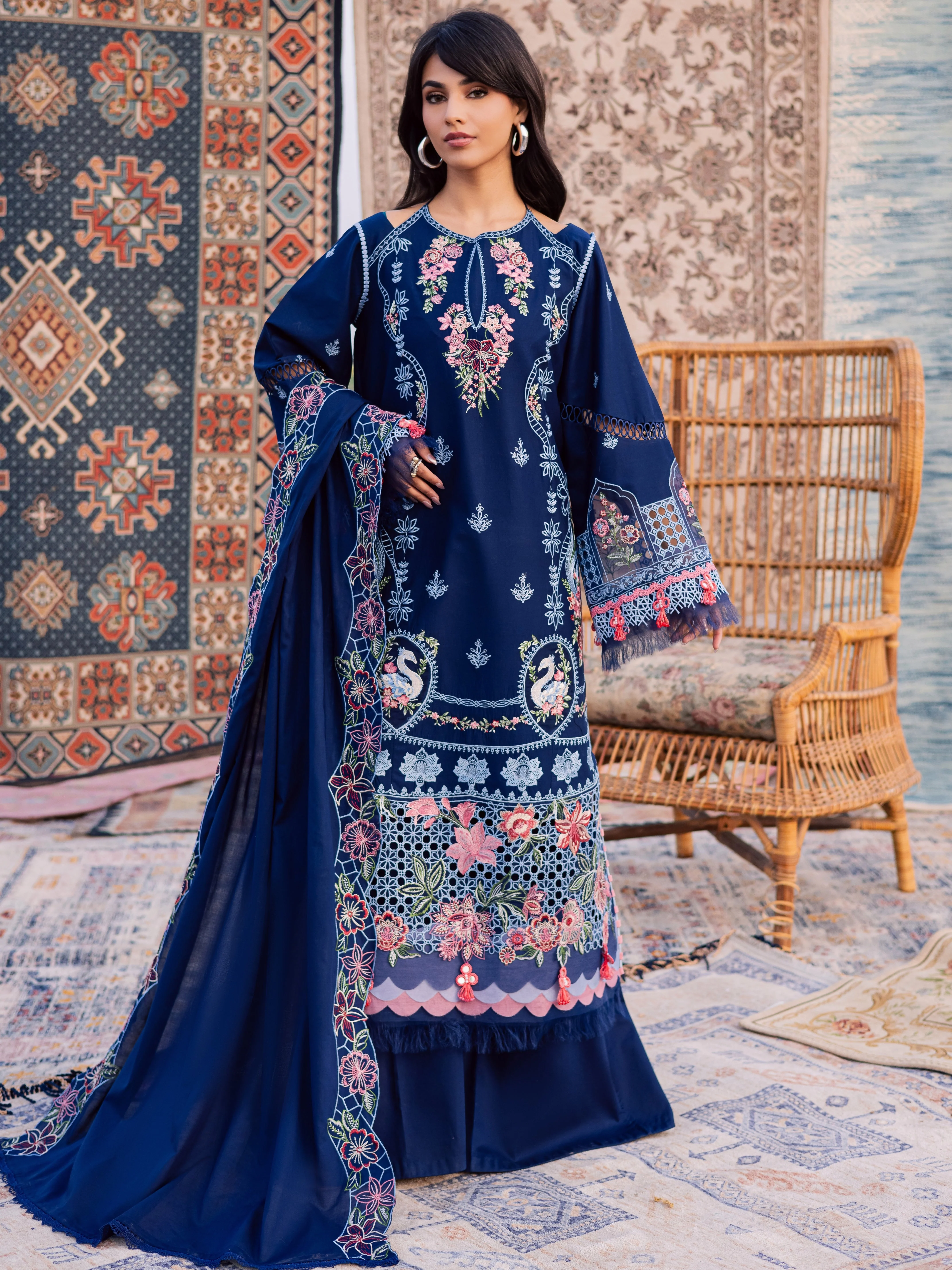 Parishay Dil-e-Raqsum Lawn – DQ-04 - Image 5