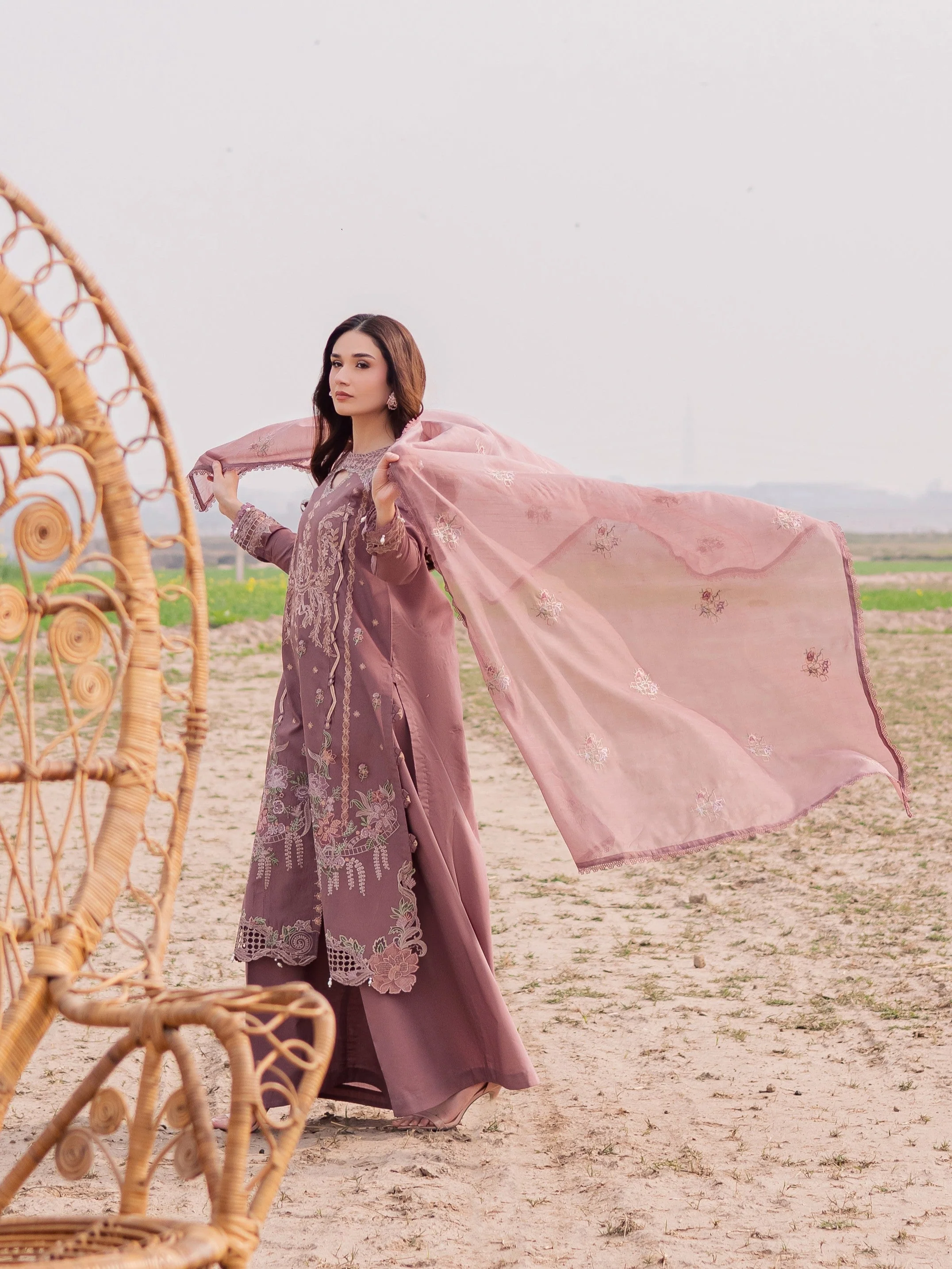 Parishay Dil-e-Raqsum Lawn – DQ-05 - Image 8