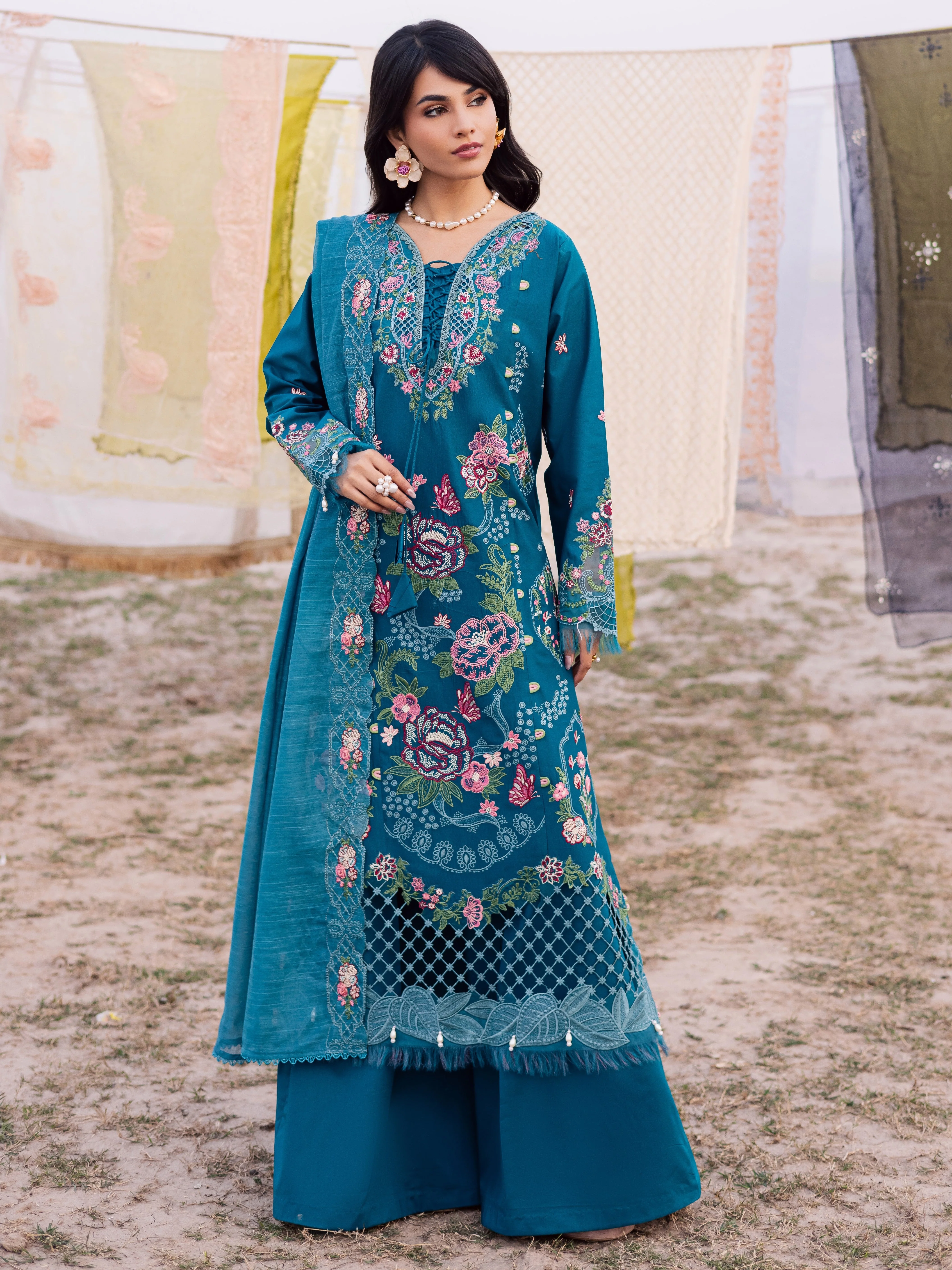 Parishay Dil-e-Raqsum Lawn – DQ-08 - Image 2