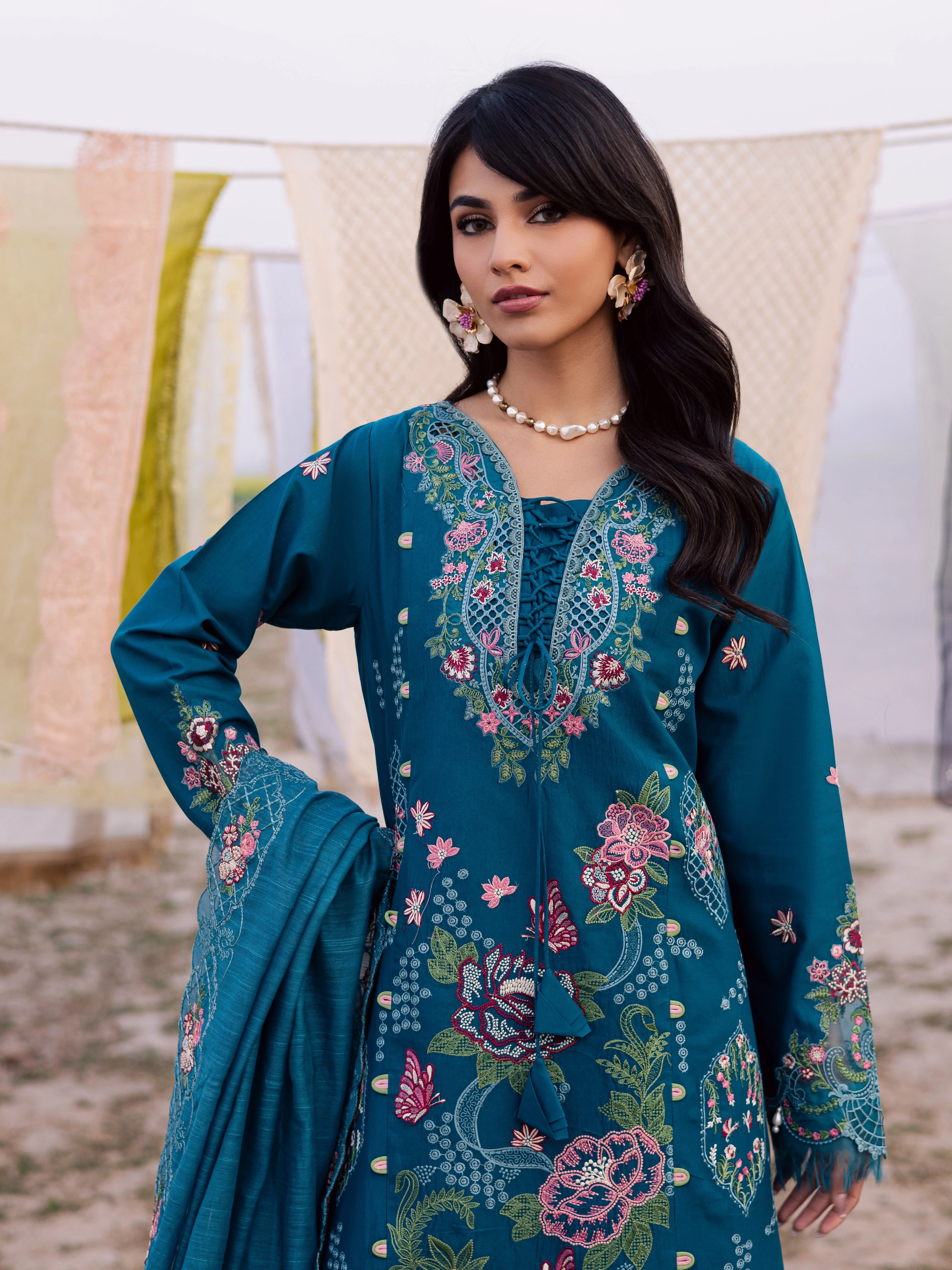 Parishay Dil-e-Raqsum Lawn – DQ-08 - Image 8
