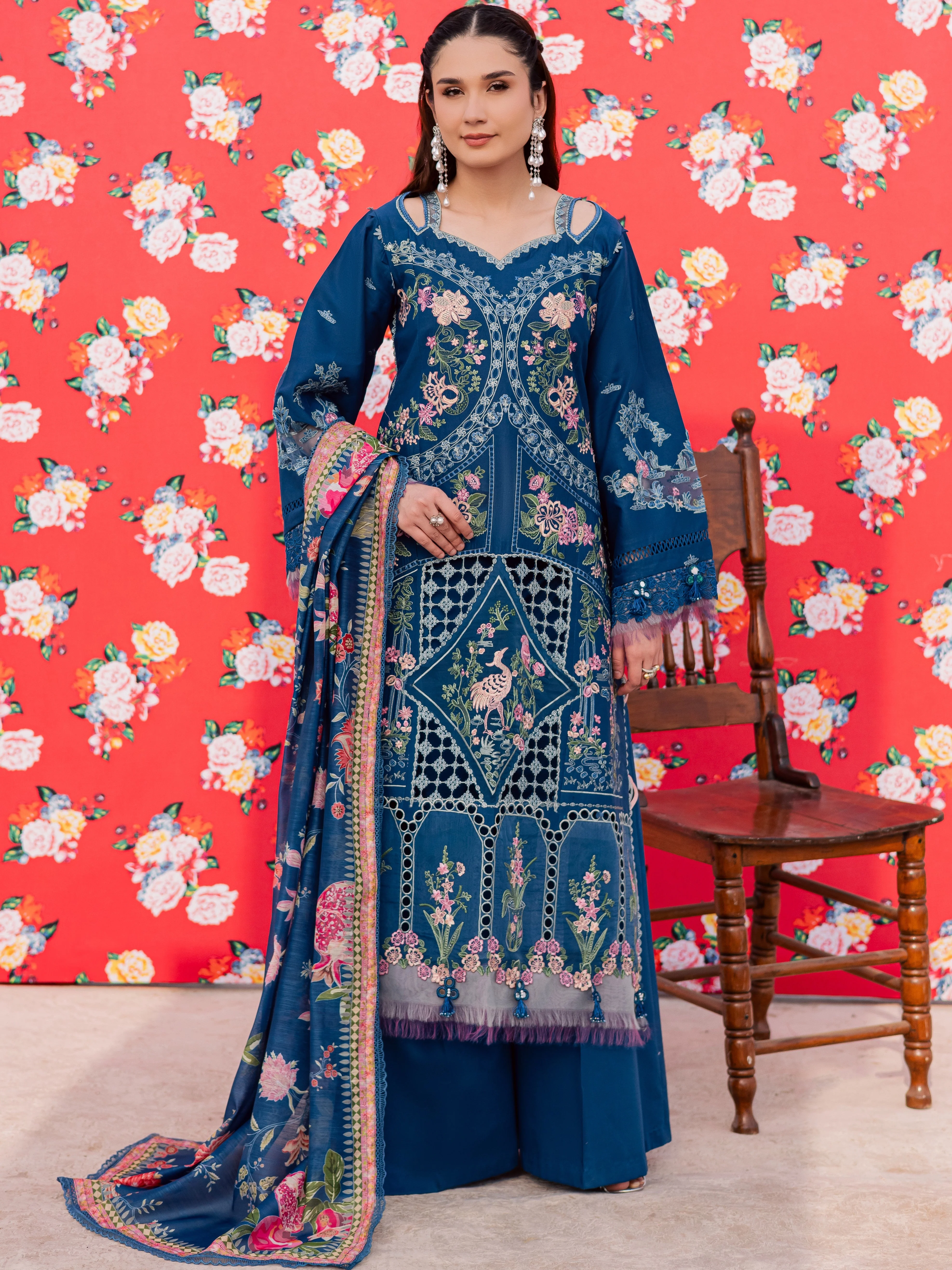 Parishay Dil-e-Raqsum Lawn – DQ-12 - Image 4