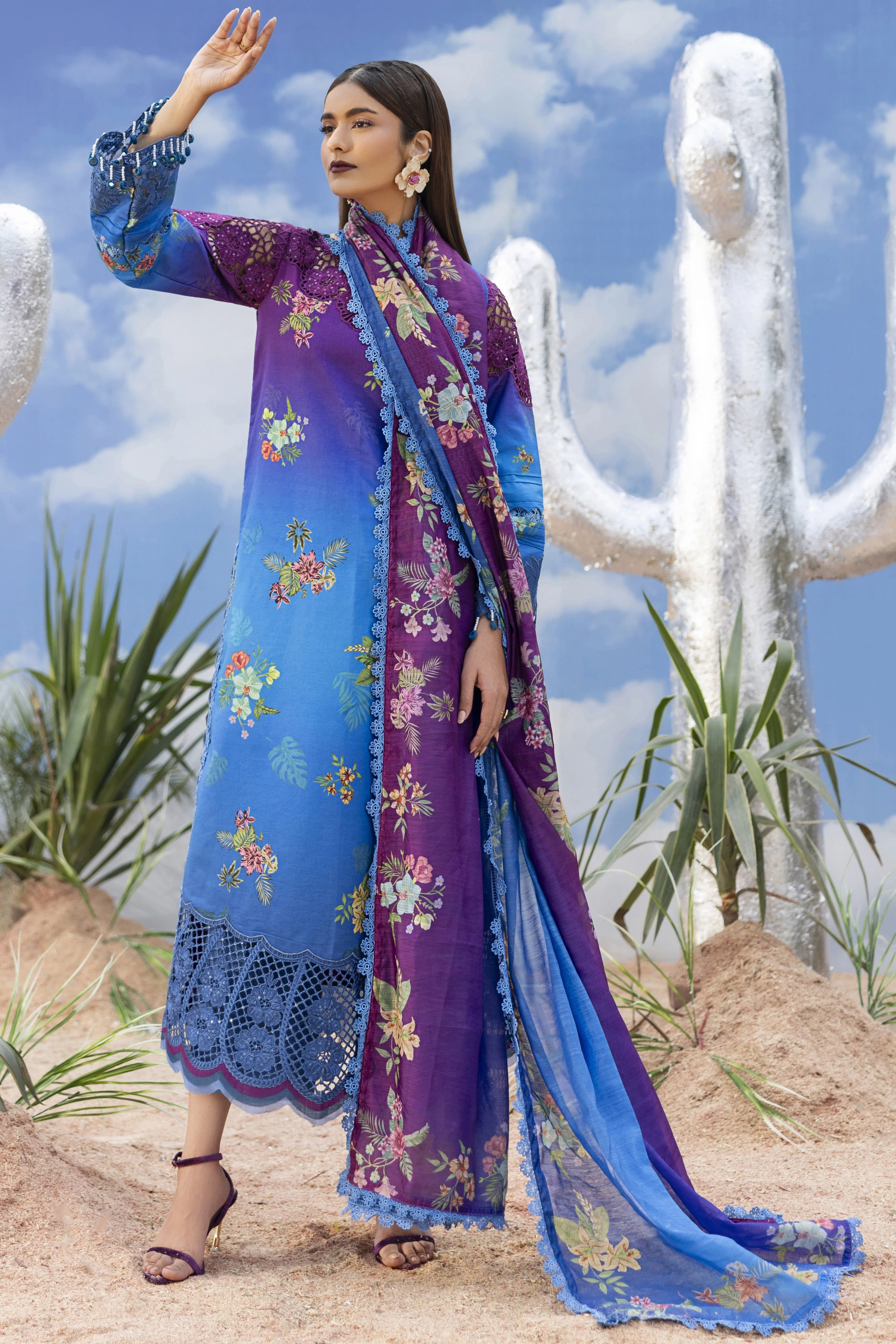 Parishay Ivy Bloom Lawn – IB-06 - Image 4