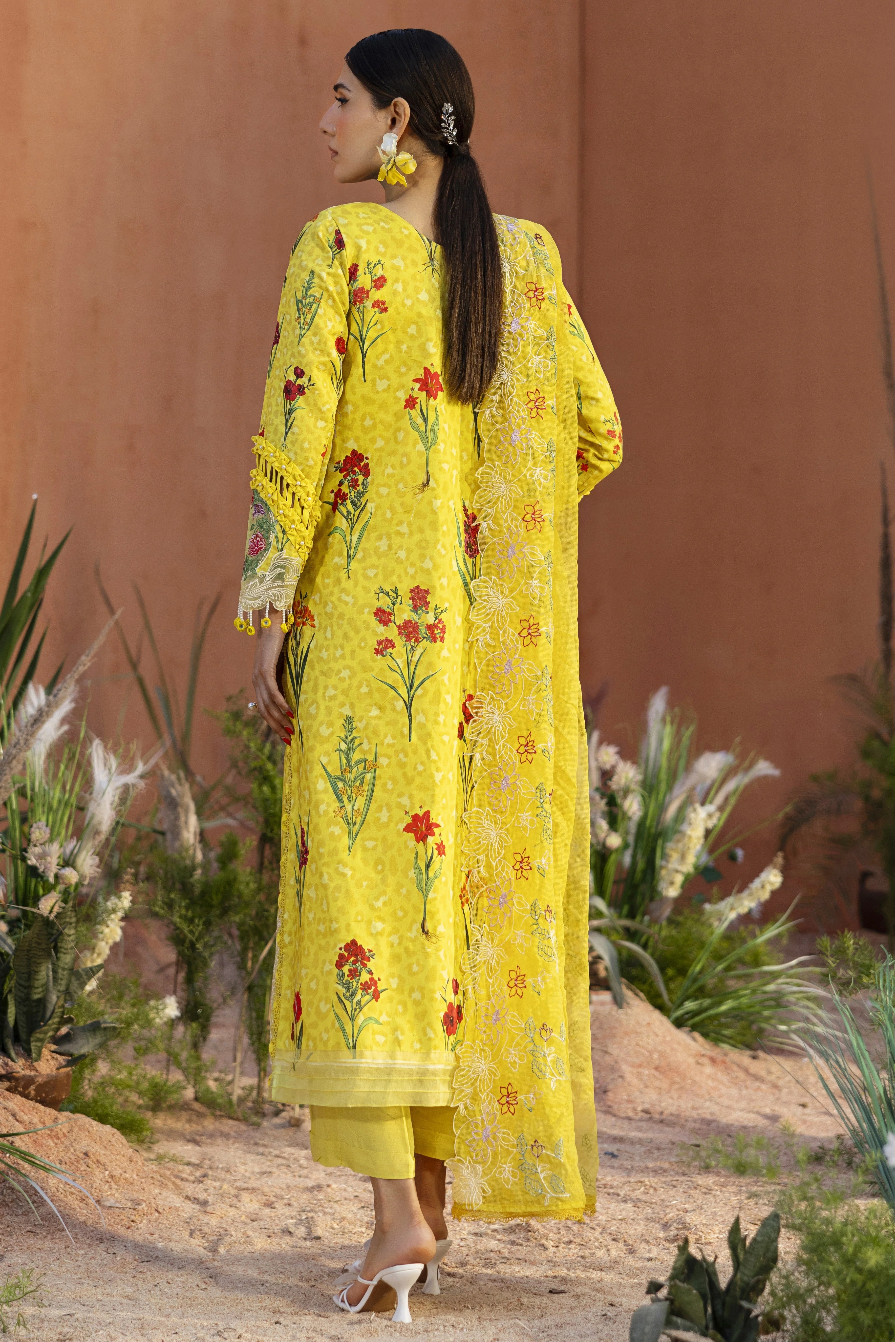 Parishay Ivy Bloom Lawn – IB-09 - Image 2
