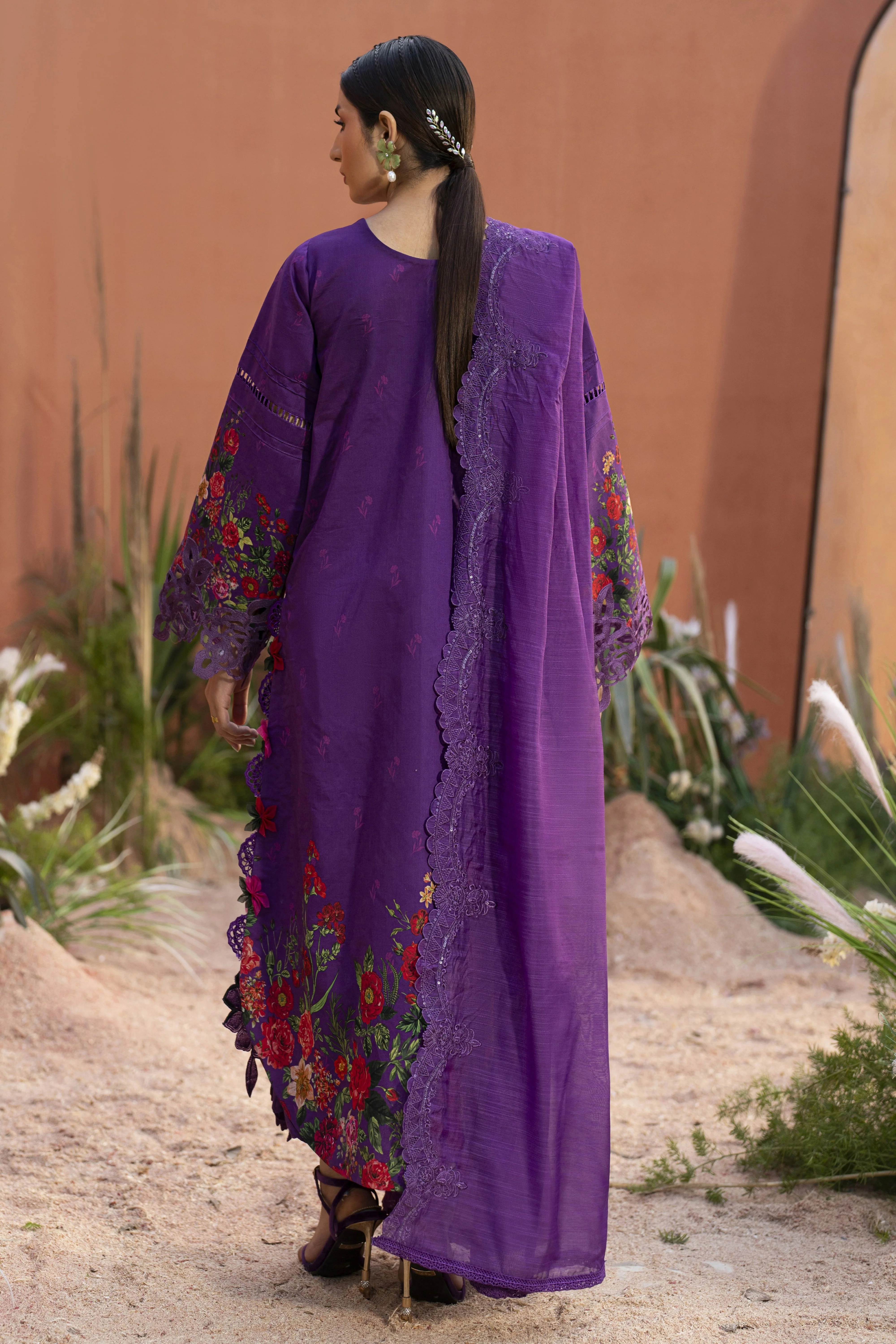 Parishay Ivy Bloom Lawn – IB-13 - Image 2