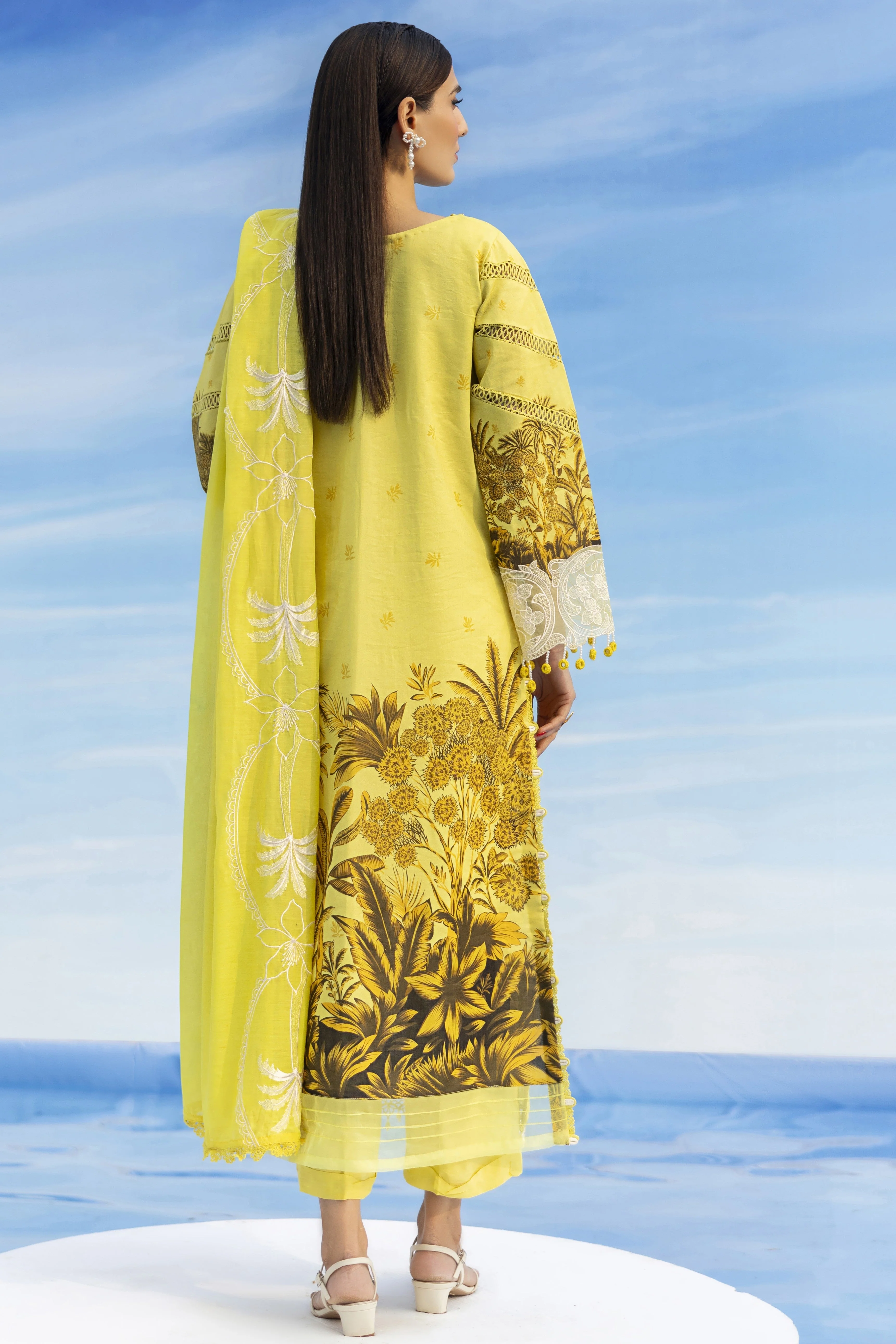 Parishay Ivy Bloom Lawn – IB-15 - Image 2
