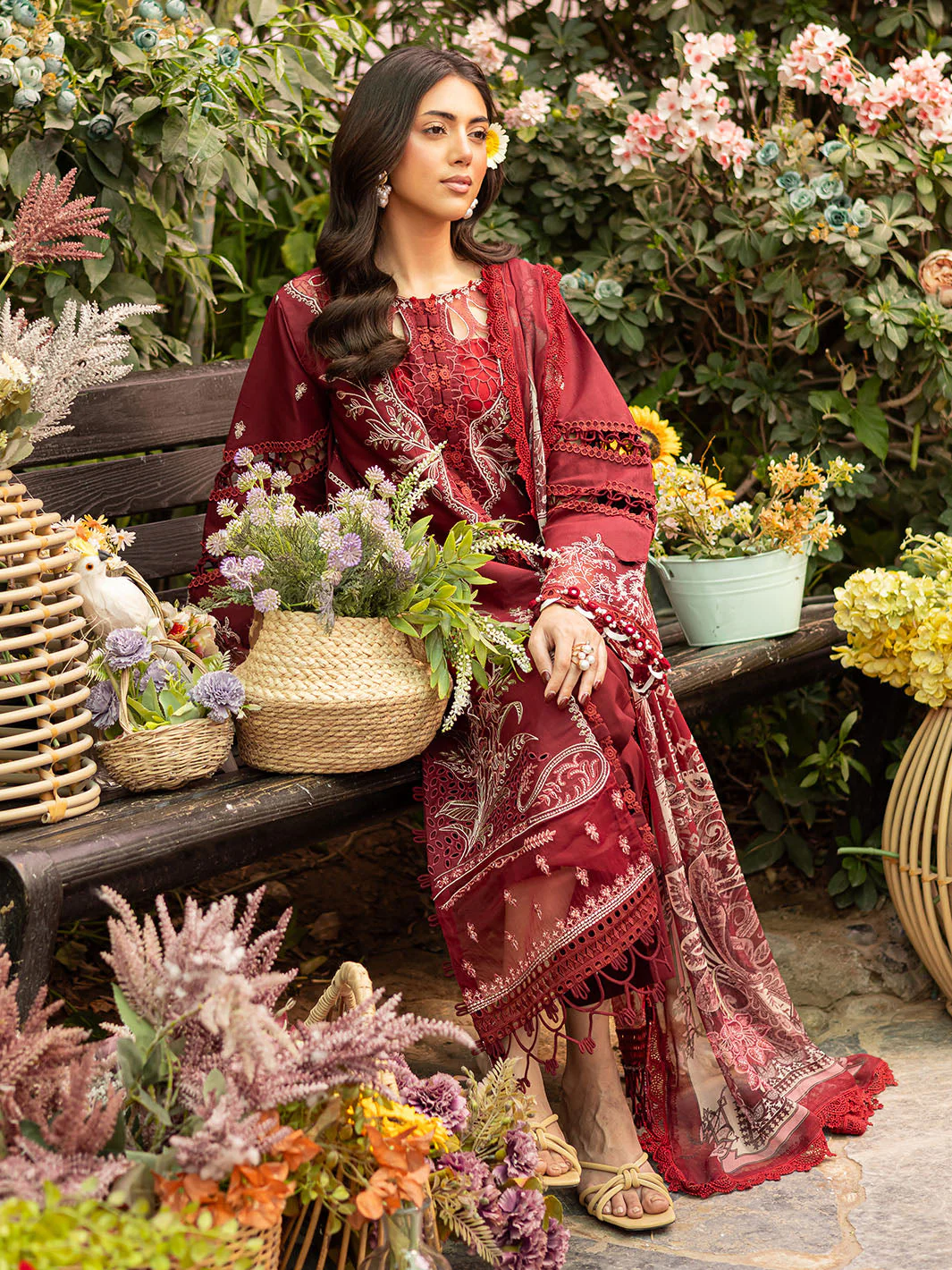 Parishay Shangrila Luxury Lawn Vol-II – SHR - 01 - Image 4