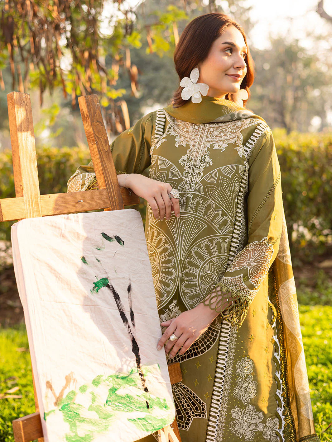 Parishay Shangrila Luxury Lawn Vol-II – SHR - 04 - Image 6