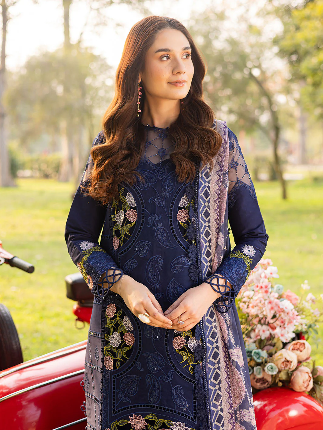 Parishay Shangrila Luxury Lawn Vol-II – SHR - 11 - Image 2