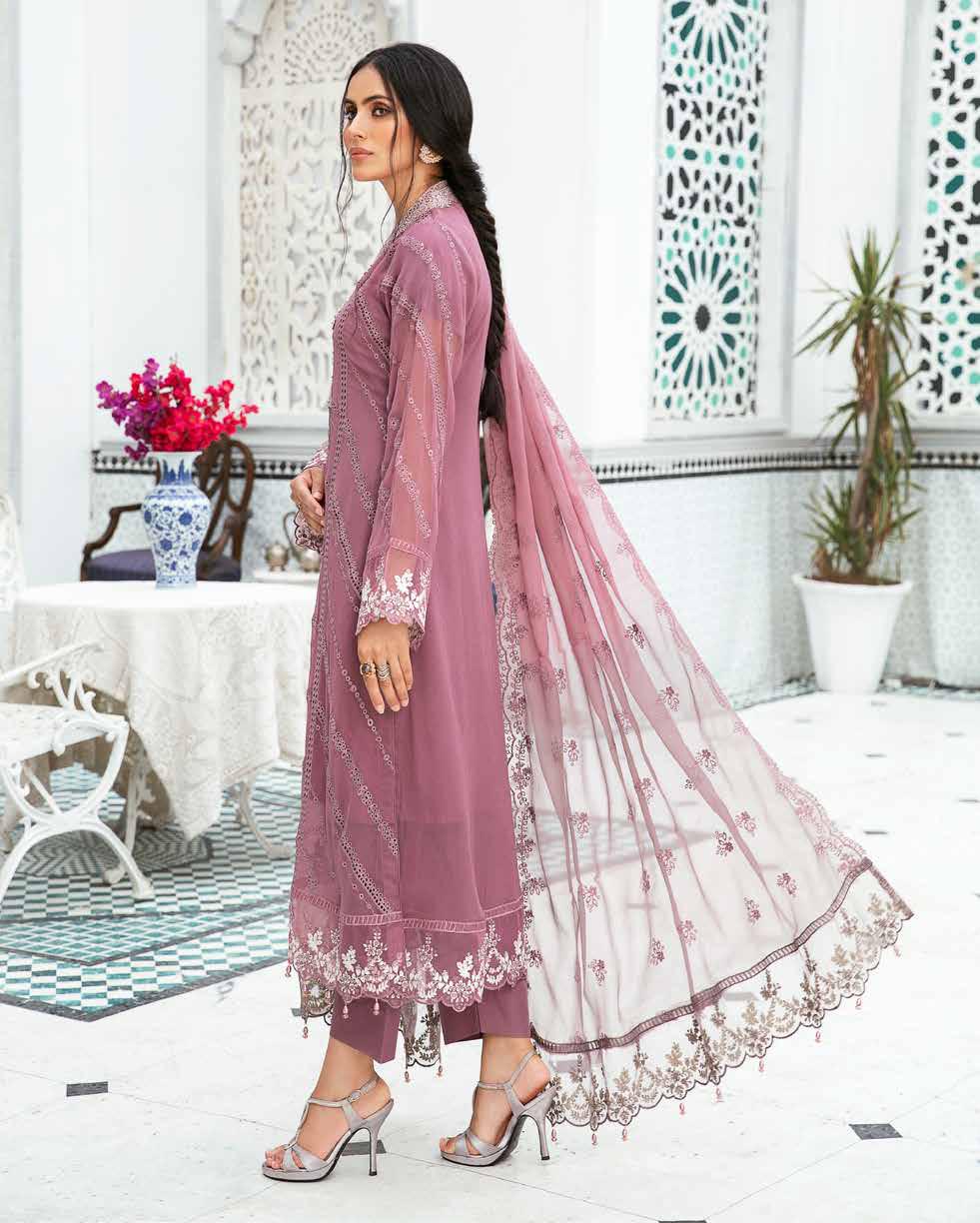 Poshak Luxury Chiffon Pret · Stitched Collection – D-5 - Image 4
