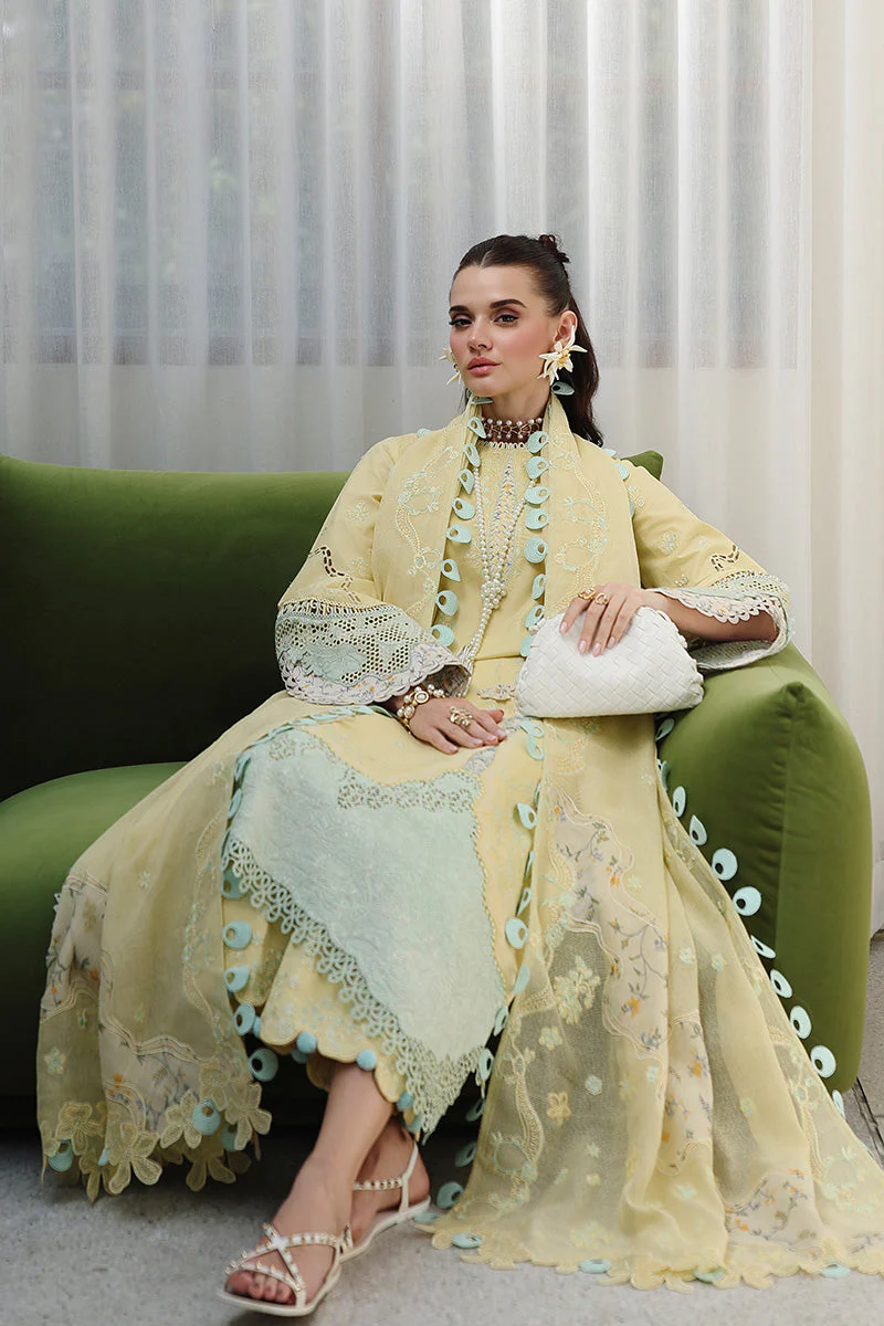 Qalamkar Chikankari Eid Edit Lawn – CM-02 AYLA - Image 2