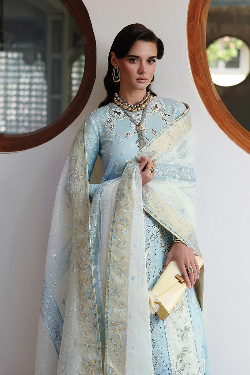 Qalamkar Chikankari Eid Edit Lawn – CM-05 NAYRA - Image 3