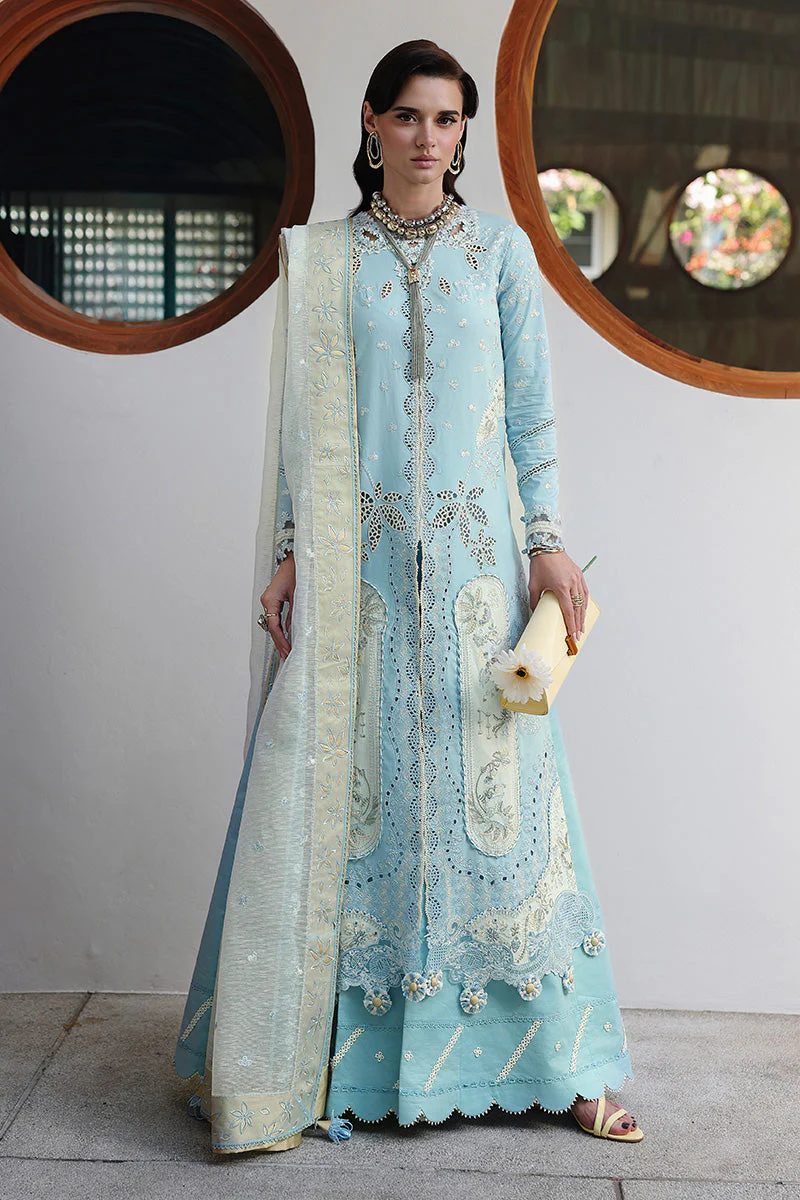 Qalamkar Chikankari Eid Edit Lawn – CM-05 NAYRA - Image 4