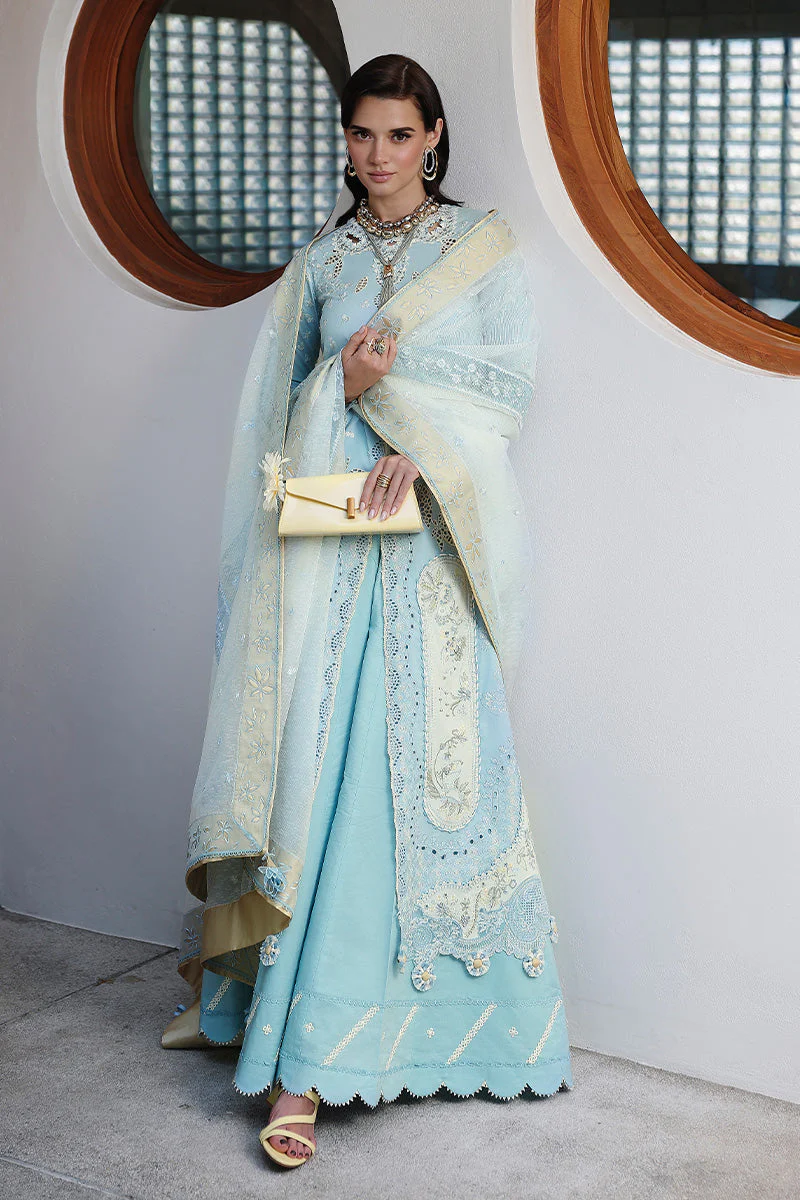 Qalamkar Chikankari Eid Edit Lawn – CM-05 NAYRA - Image 5