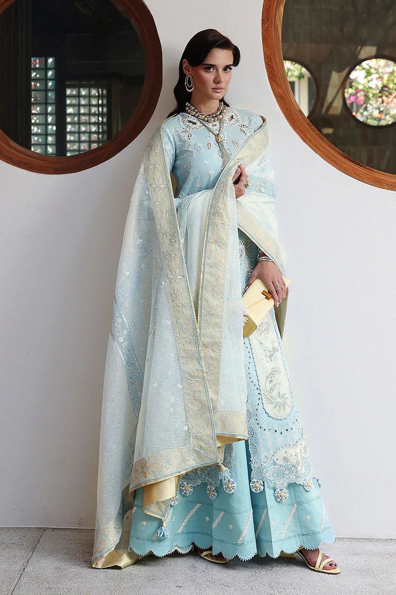 Qalamkar Chikankari Eid Edit Lawn – CM-05 NAYRA - Image 7