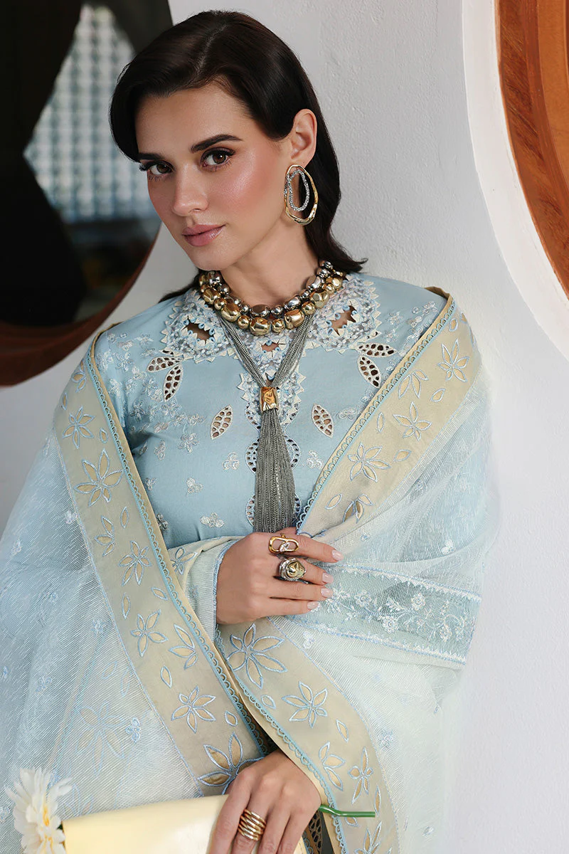 Qalamkar Chikankari Eid Edit Lawn – CM-05 NAYRA - Image 9