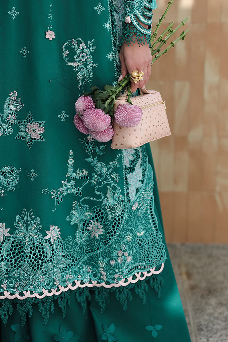 Qalamkar Chikankari Eid Edit Lawn – CM-07 ROGUE - Image 6