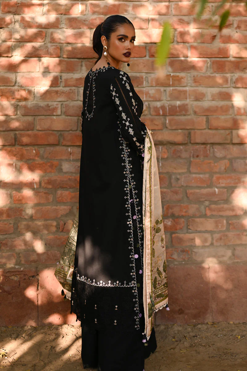 Qalamkar Chikankari Eid Edit Lawn Collection – CF-04 HELENA - Image 5