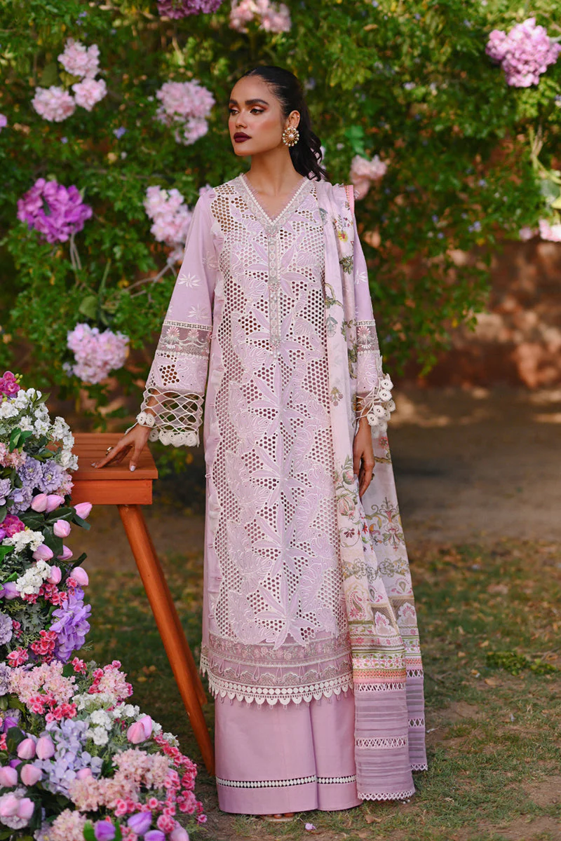 Qalamkar Chikankari Eid Edit Lawn Collection – CF-05 NOVA - Image 3
