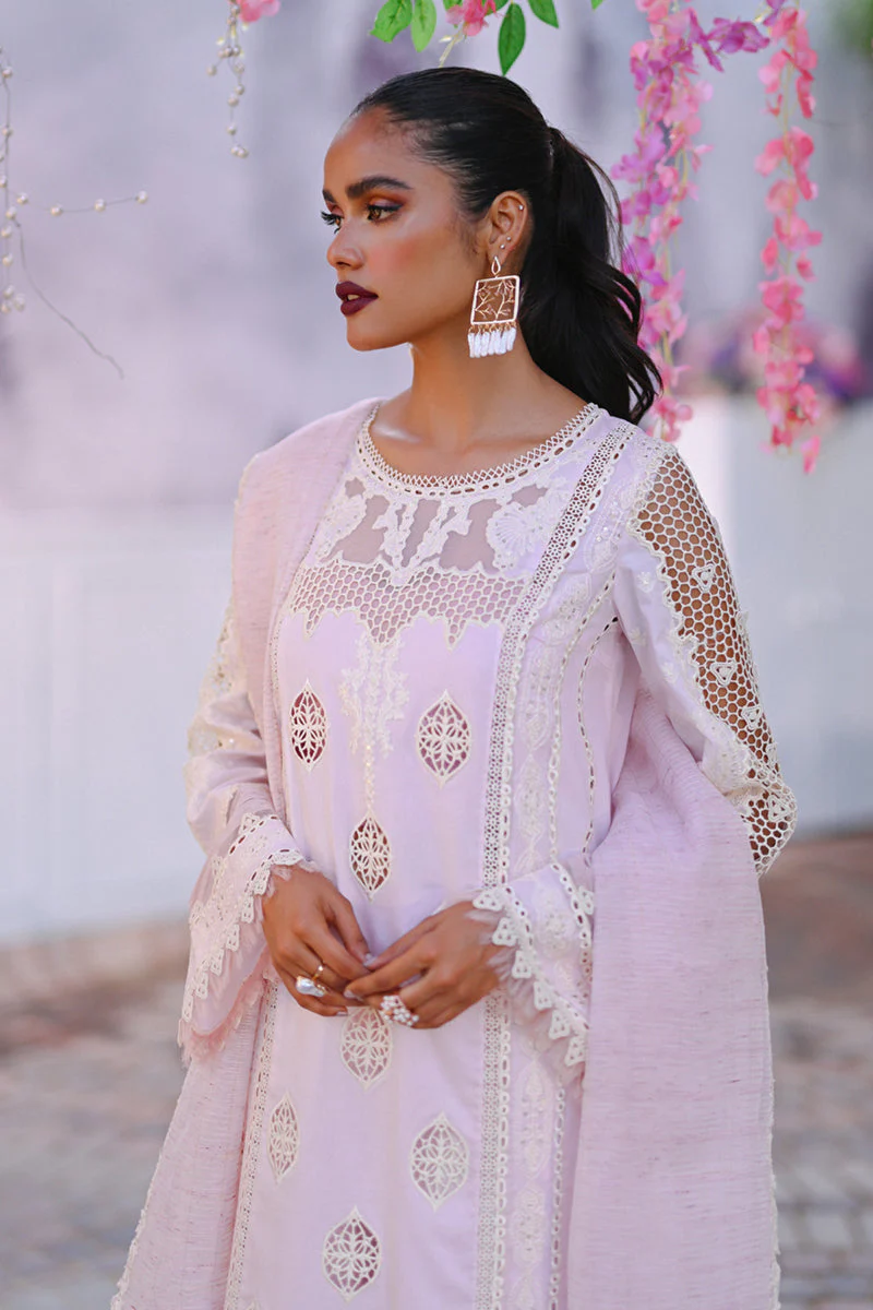 Qalamkar Chikankari Eid Edit Lawn Collection – CF-08  ARZOU - Image 5