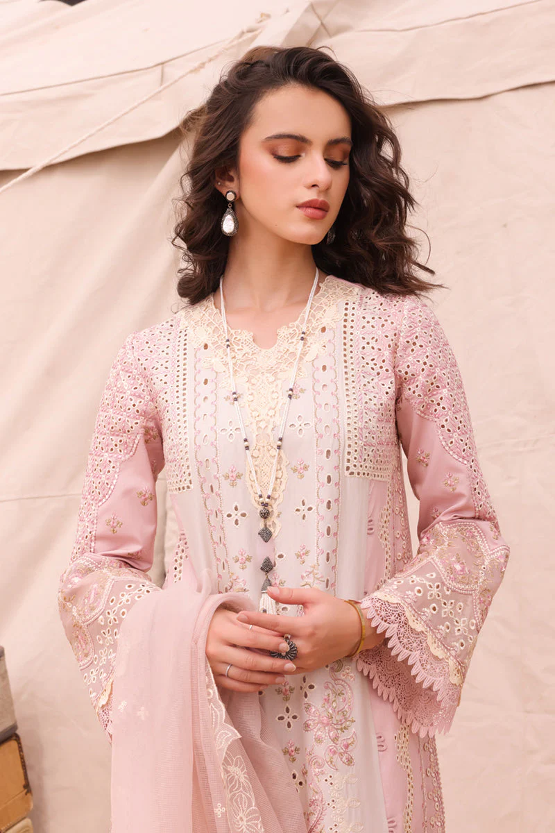 Qalamkar Chikankari Eid Edit Lawn Collection – KM-03 AOIFE - Image 2